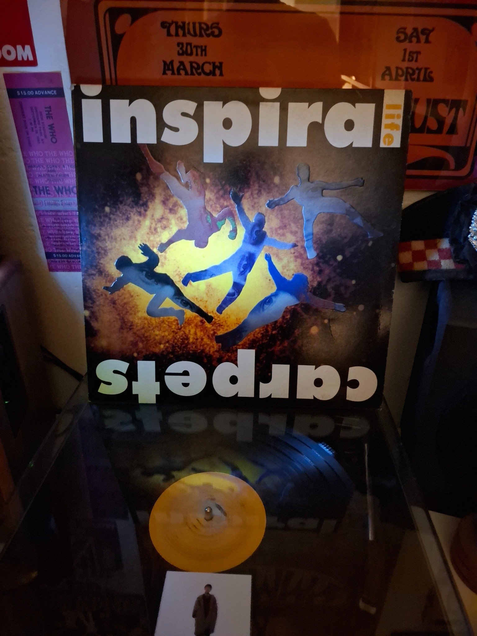 INSPIRAL CARPETS Devil Hopping. 1994 UK 12-track LP.