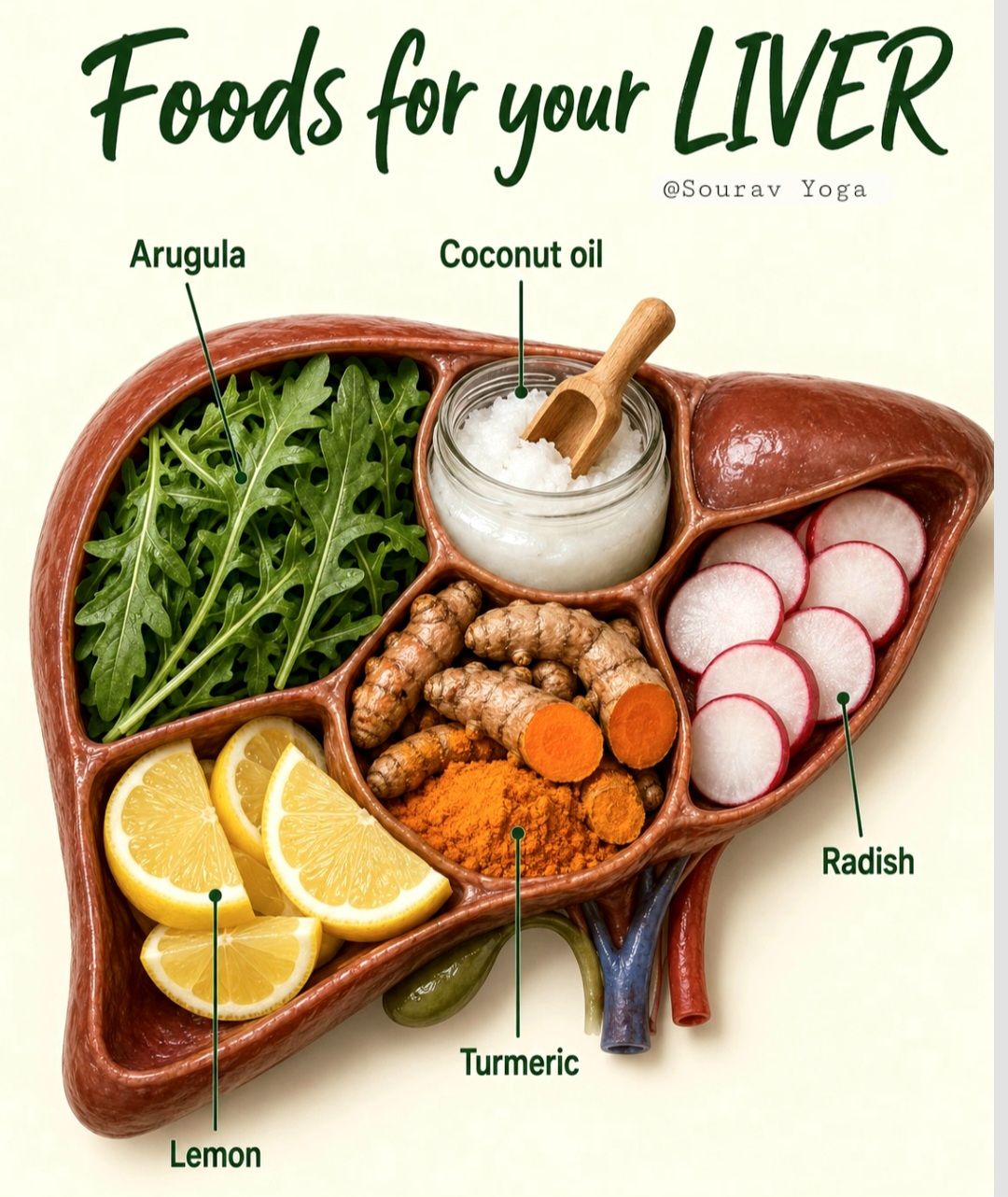 Superfoods for a HealthyLiver ! #Glutathione a powerful antioxidant present in #Spinach 🥬🥬🥬makes it one of the most #Liver friendly foods :) 🥗😋