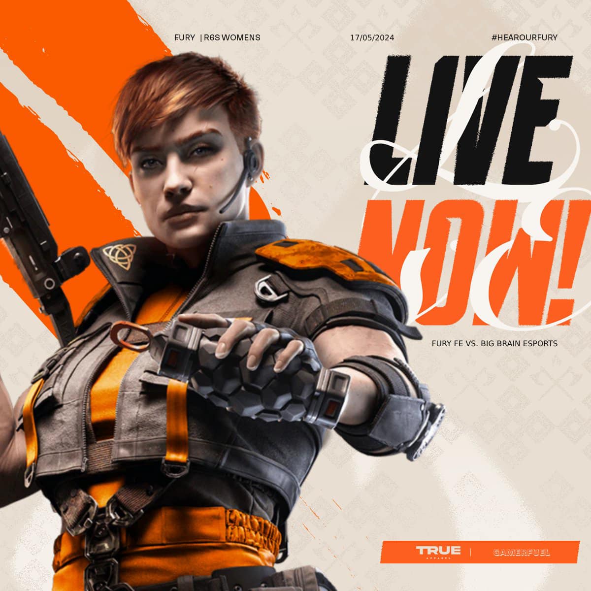 FURY Thailand - ‼️เริ่มขึ้นแล้ว R6 ทีมสาวๆวันนี้พบกับ... | Facebook