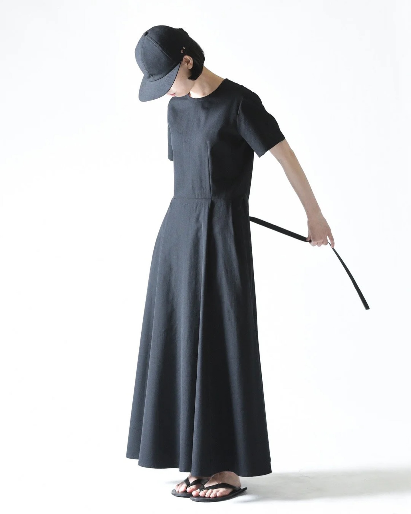 BISHOOL] Wool Gabardine 01 One Piece black BISHOOLにとっては