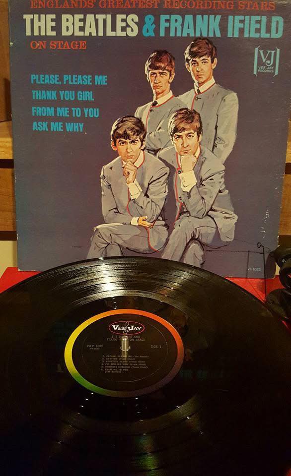 My copy of “The Beatles VS. The Four Seasons” A curious and rather