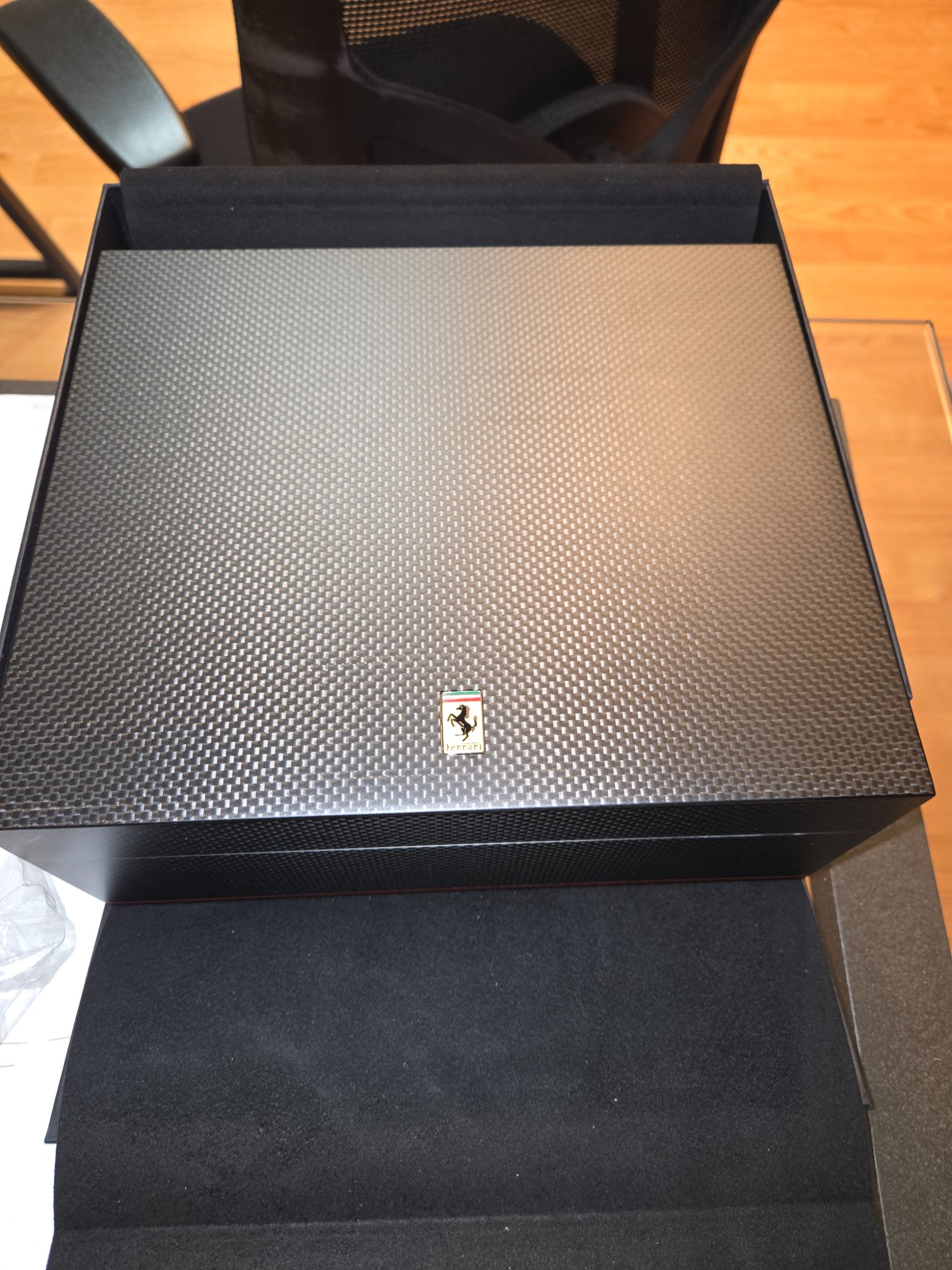 Ferrari Portofino chrome model and key box - Watch Boxes & Cases ...
