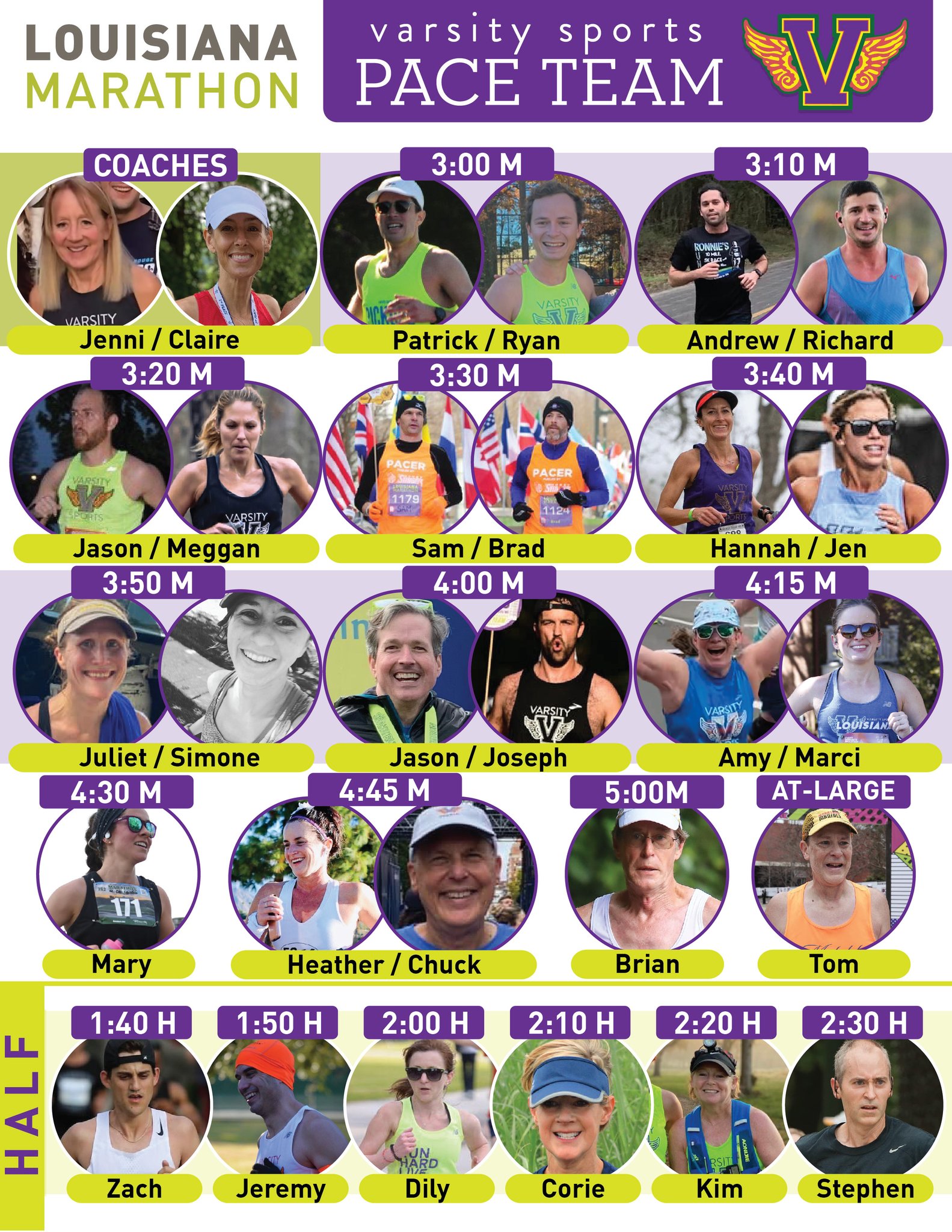 Varsity Sports - Meet your 2025 Nike Pace Team! Run with... | Facebook