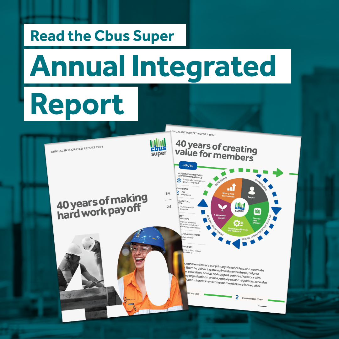 CBUS - We’re pleased to announce that the 2024 Cbus Super Annual ...