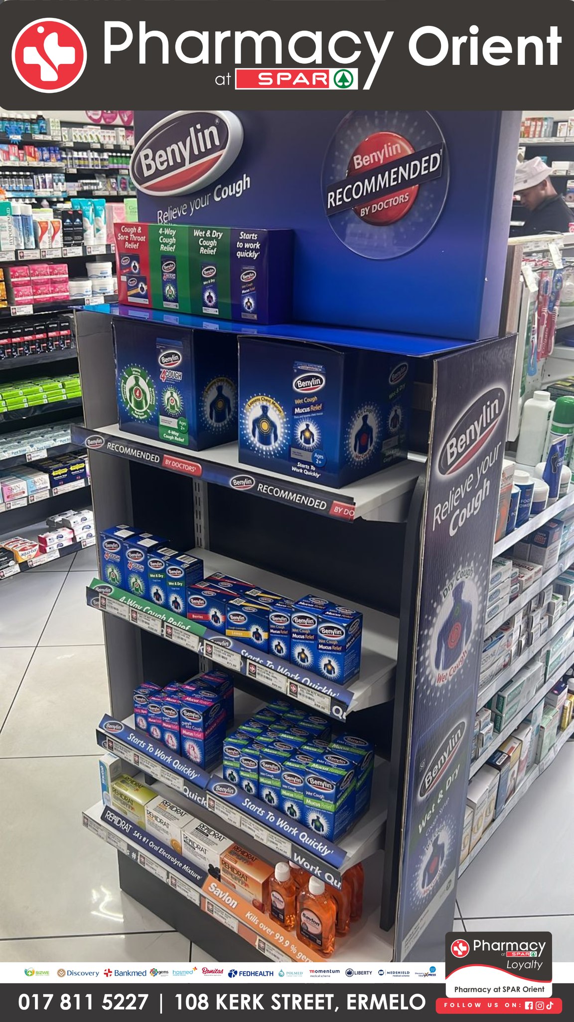 We offer a wide range of Benylin... - Pharmacy at Spar Orient | Facebook