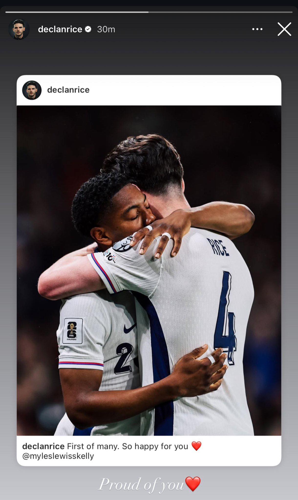 afcnewsroom.com - 📲 Declan Rice via IG | 