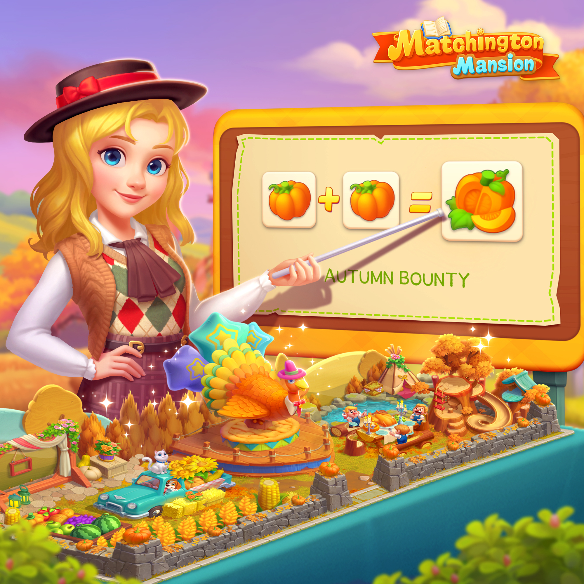 Matchington - 🥧 The fun is here, and it’s time to start merging! 🍂 ...