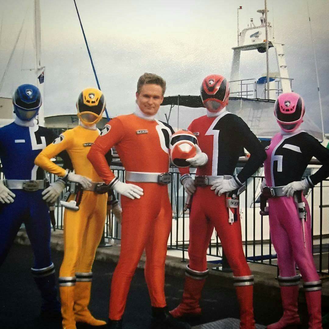 Power Rangers Spd Ranger Laranja
