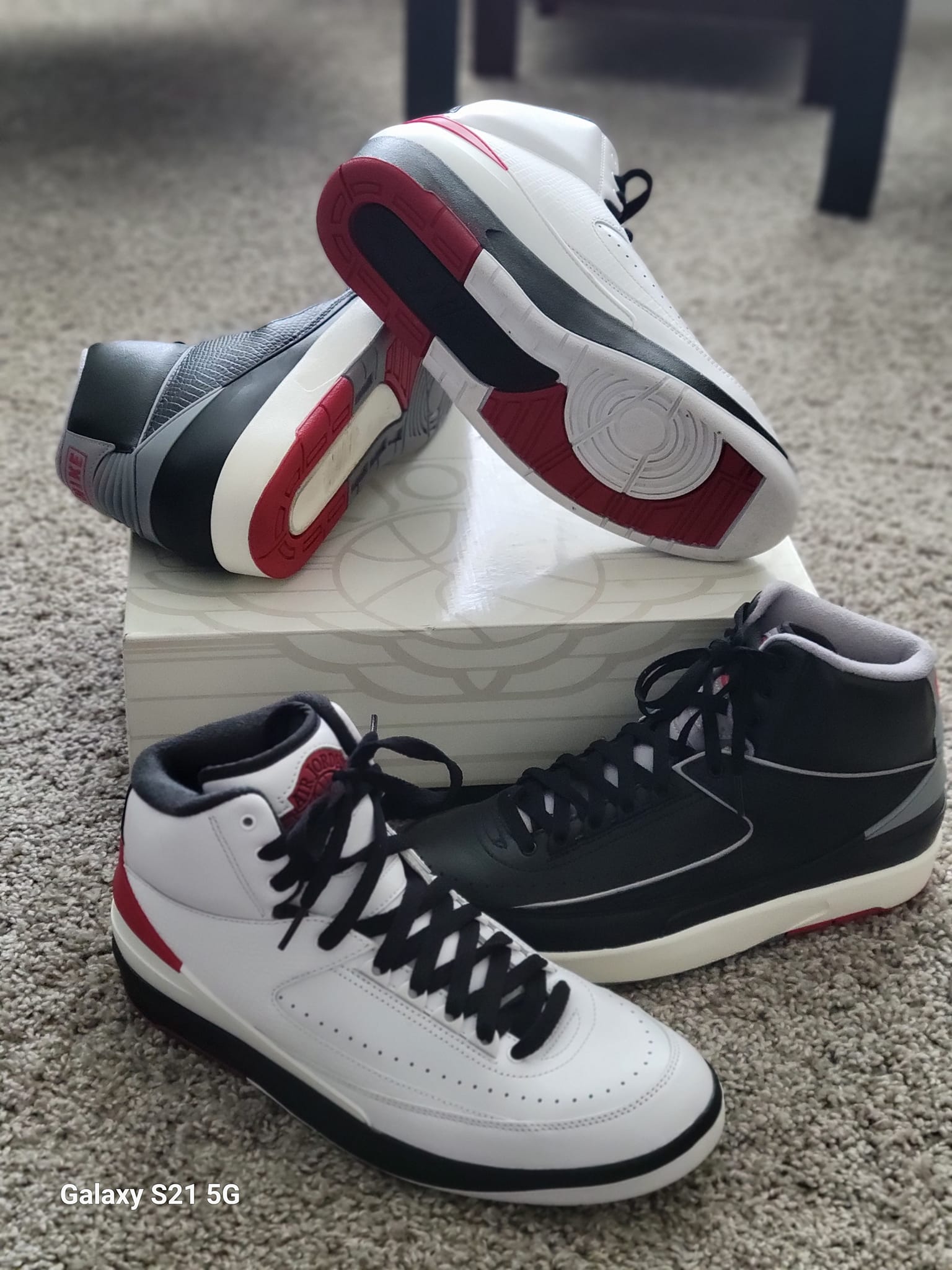 Closeup on the 2022 Air Jordan 2 OG #Chicago set for Dec. 30th in 