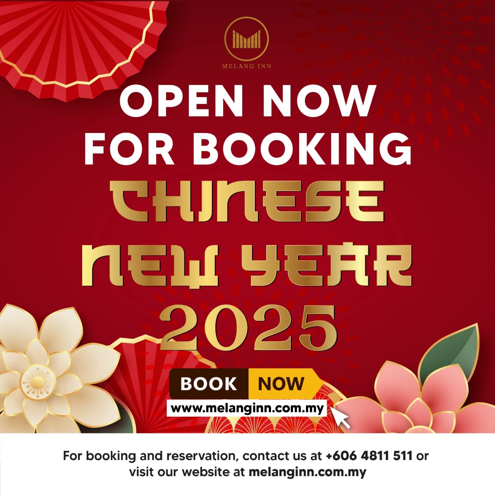 Melang - We're excited to announce that bookings for Chinese New Year ...