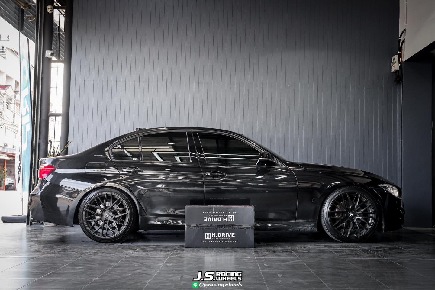 BMW 330E F30 อัพเกรดโช็คพร้อมเซอร์วิสระบบเบรค 🚗โช๊คสตรัท H.Drive Euro ...