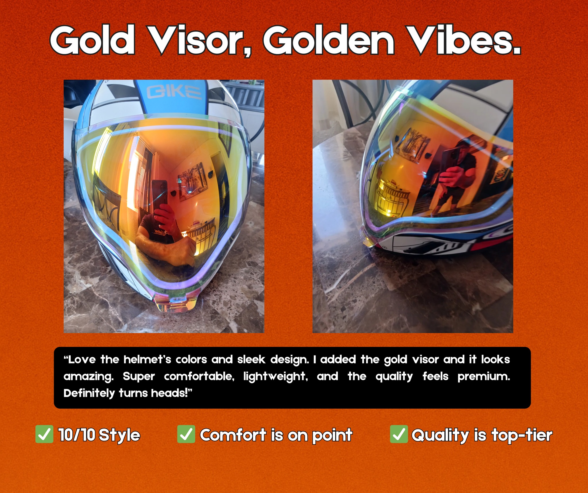 Gear - 🧡 Style That Hits Different 🧡 This rider leveled up with a sleek ...