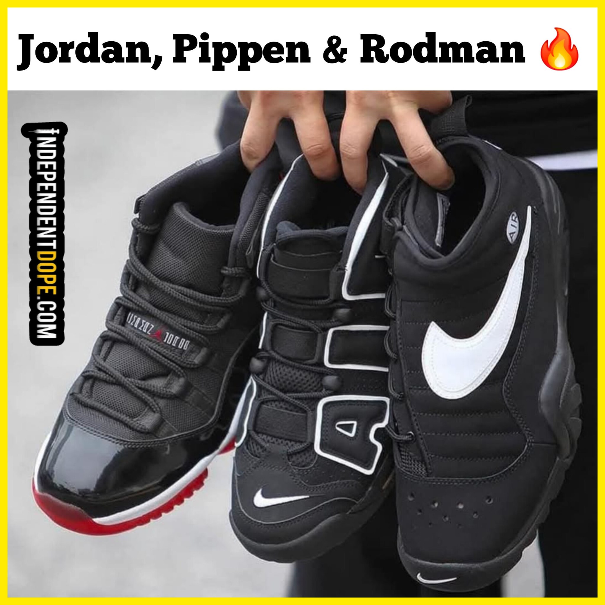 Jordan x Pippen x Rodman ? ? ? ? ? Classic kicks!