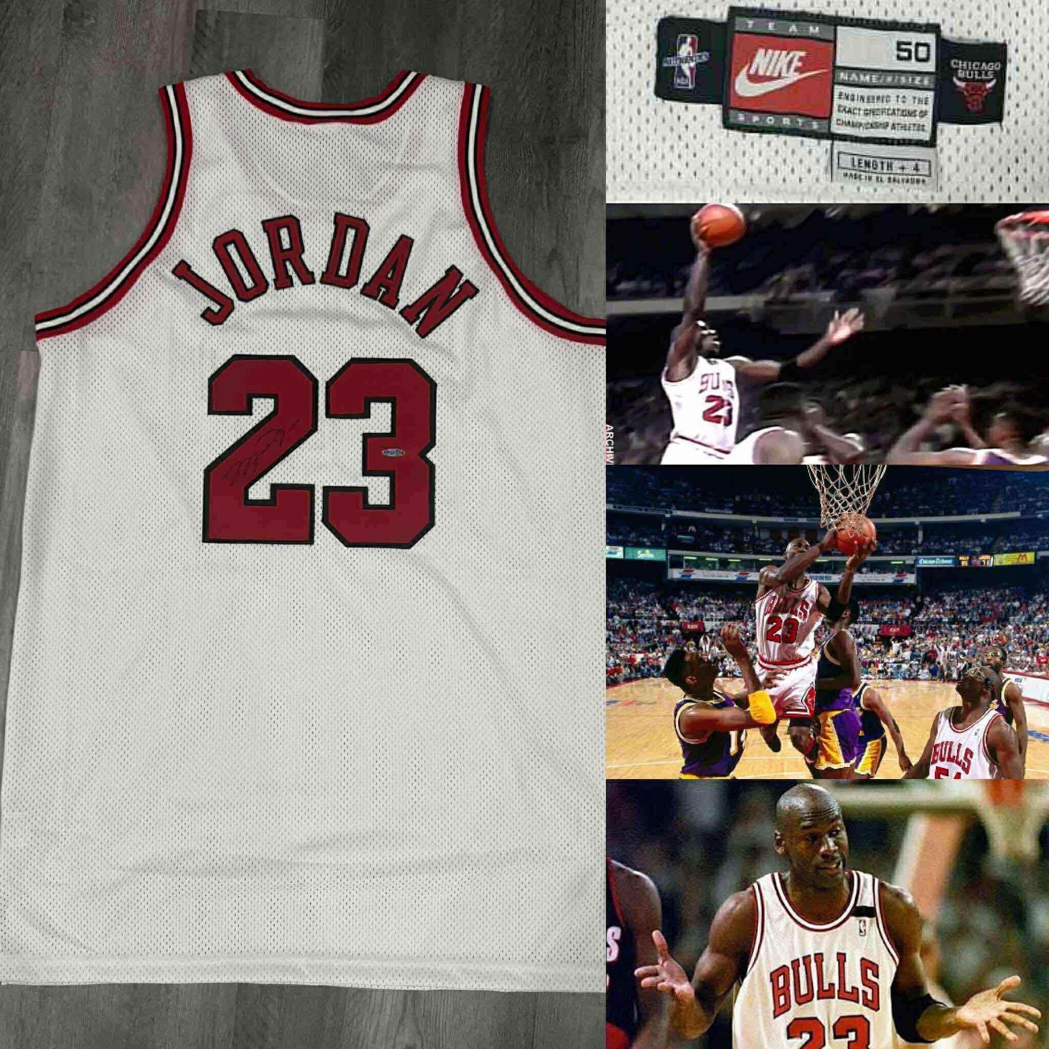 Last Dance Jersey! Selling for ₱650,000 w/ Upper Deck Certificate 