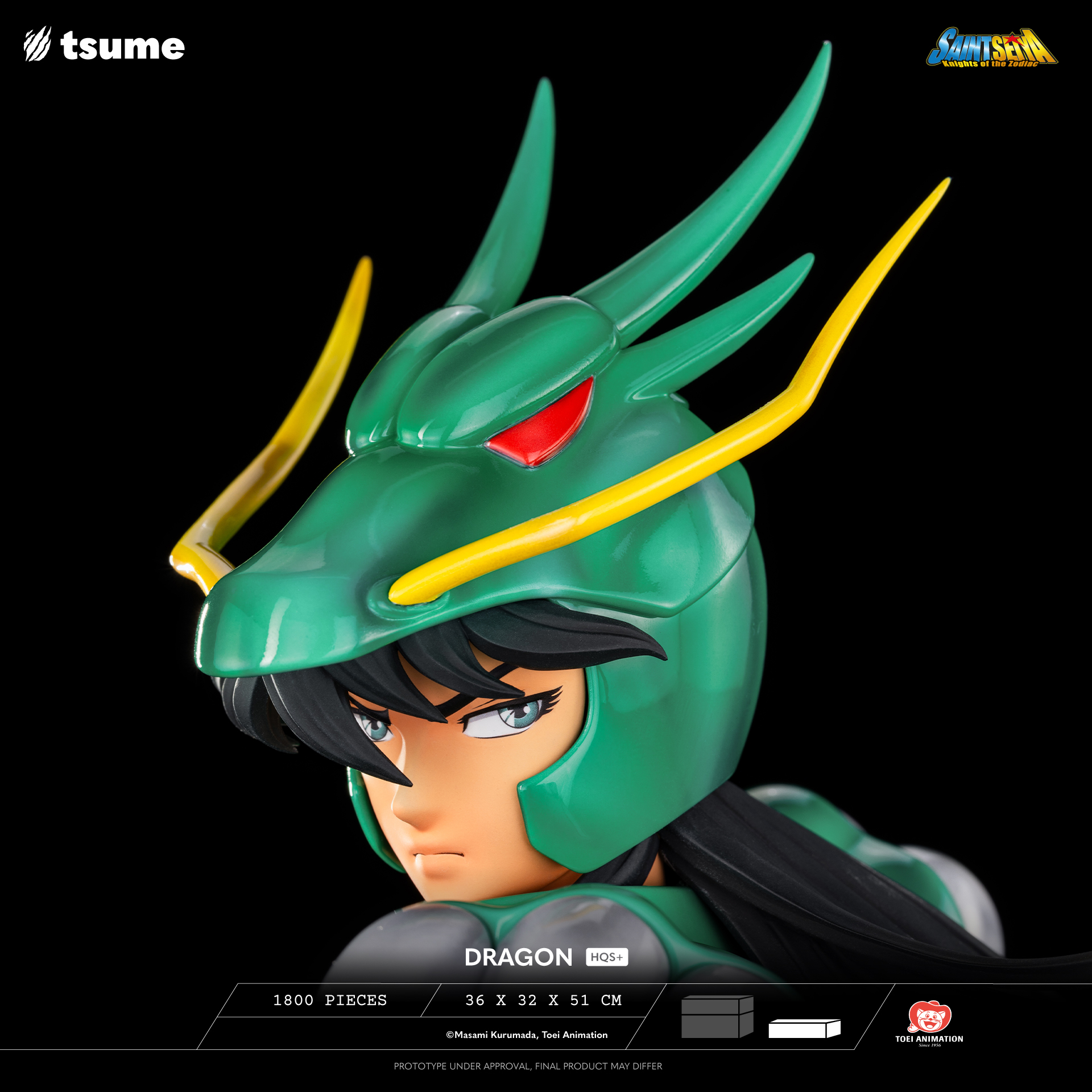 DRAGON - HQS+ 🐉✨ Shiryu, the Dragon Saint joins the battle to
