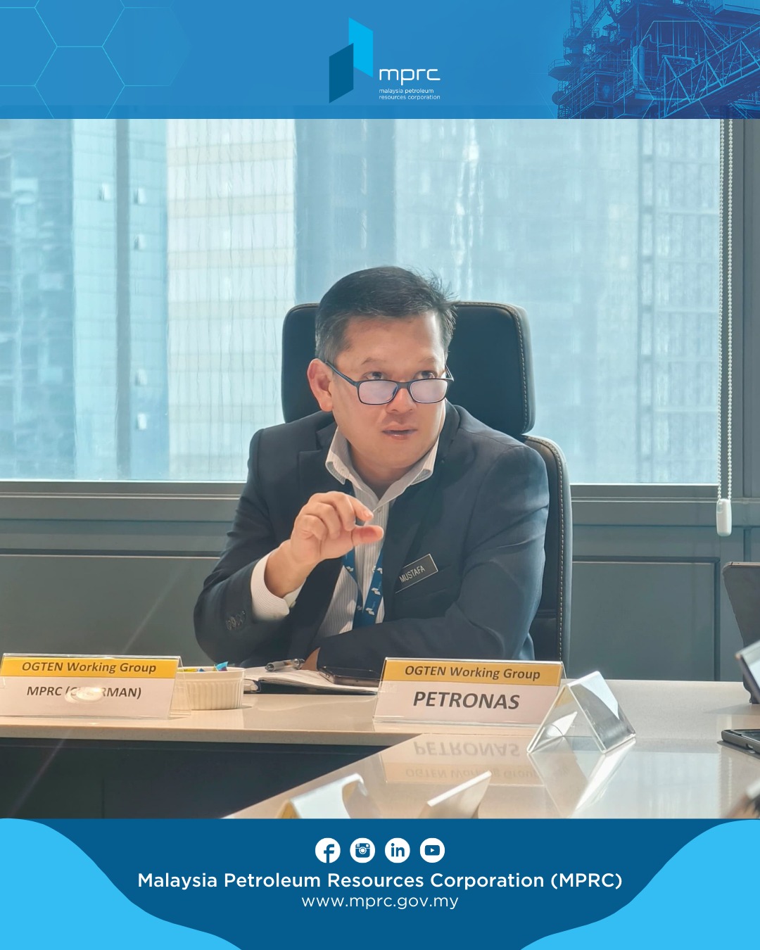 Malaysia Petroleum Resources Corporation - MPRC - YBrs. En. Hazli Sham ...