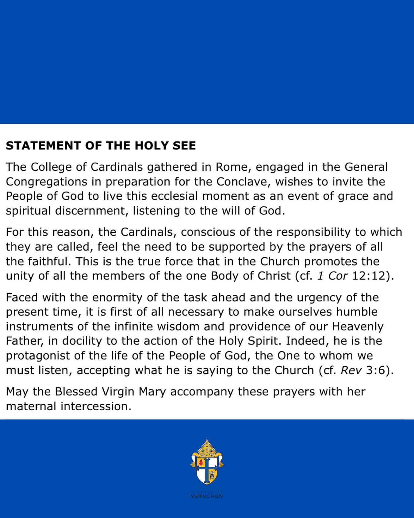 Metuchen Diocese Chapter | Facebook