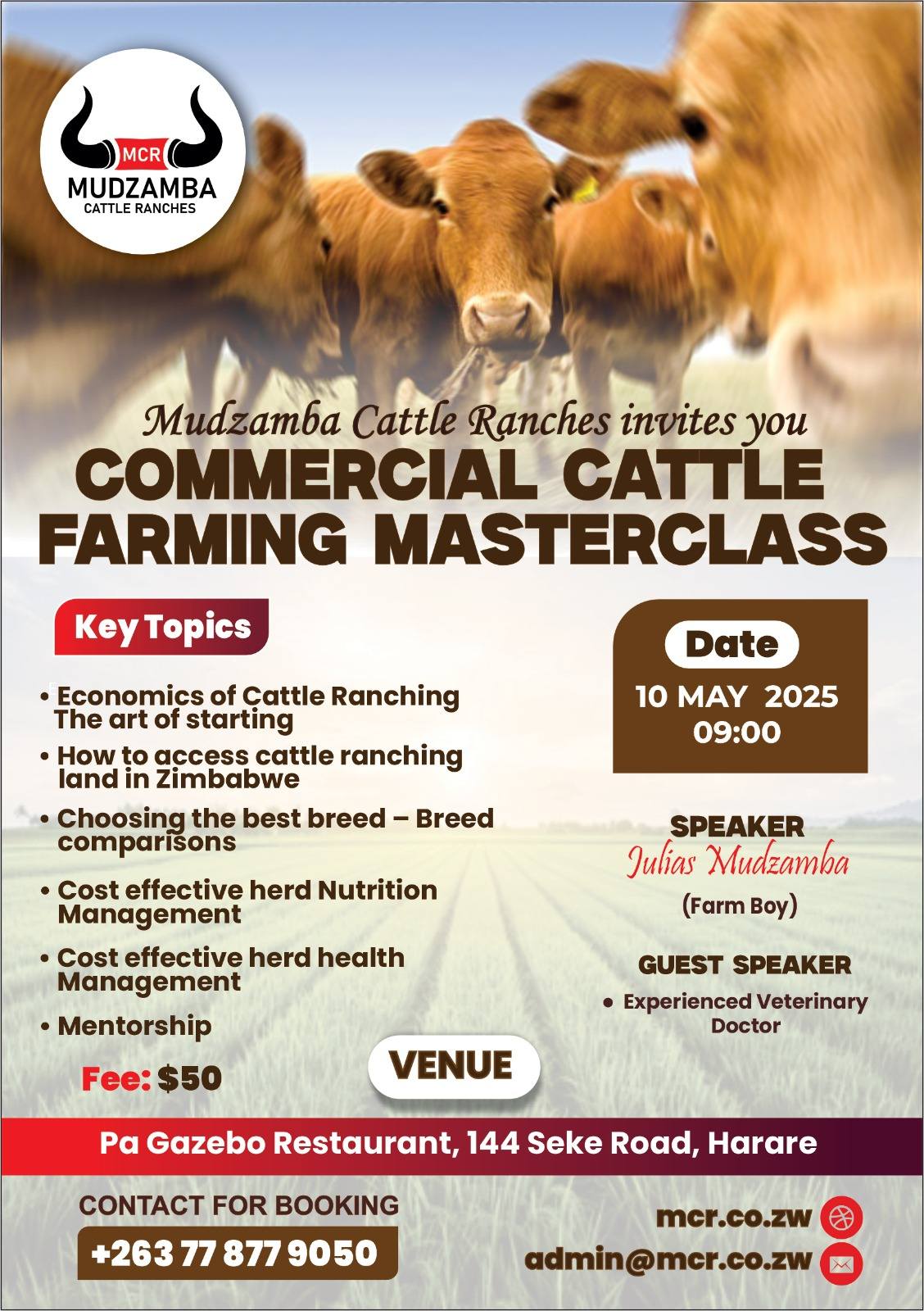 Mudzamba Cattle Ranch added a new... - Mudzamba Cattle Ranch