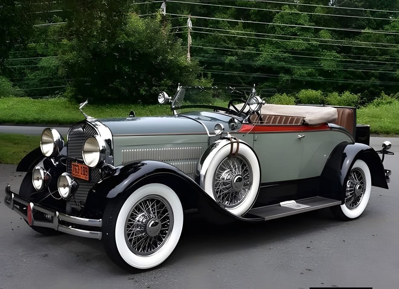 1929 Hudson Super Six Rumble Seat Roadster for sale or showcase?