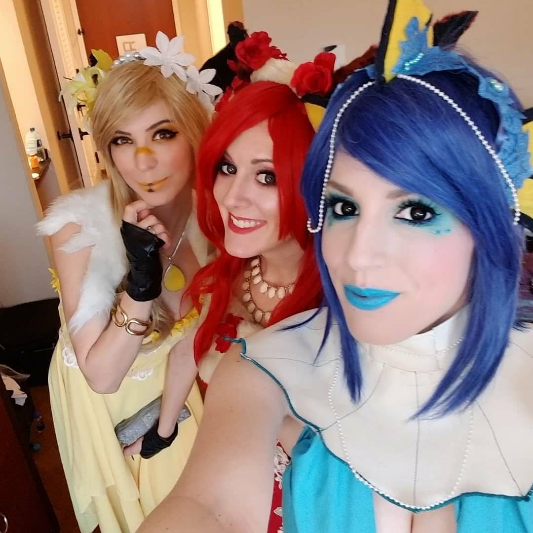 Sinfonie Cosplay - At Katsucon as Eeveelutions!!! ・・・ We are Pokémon!