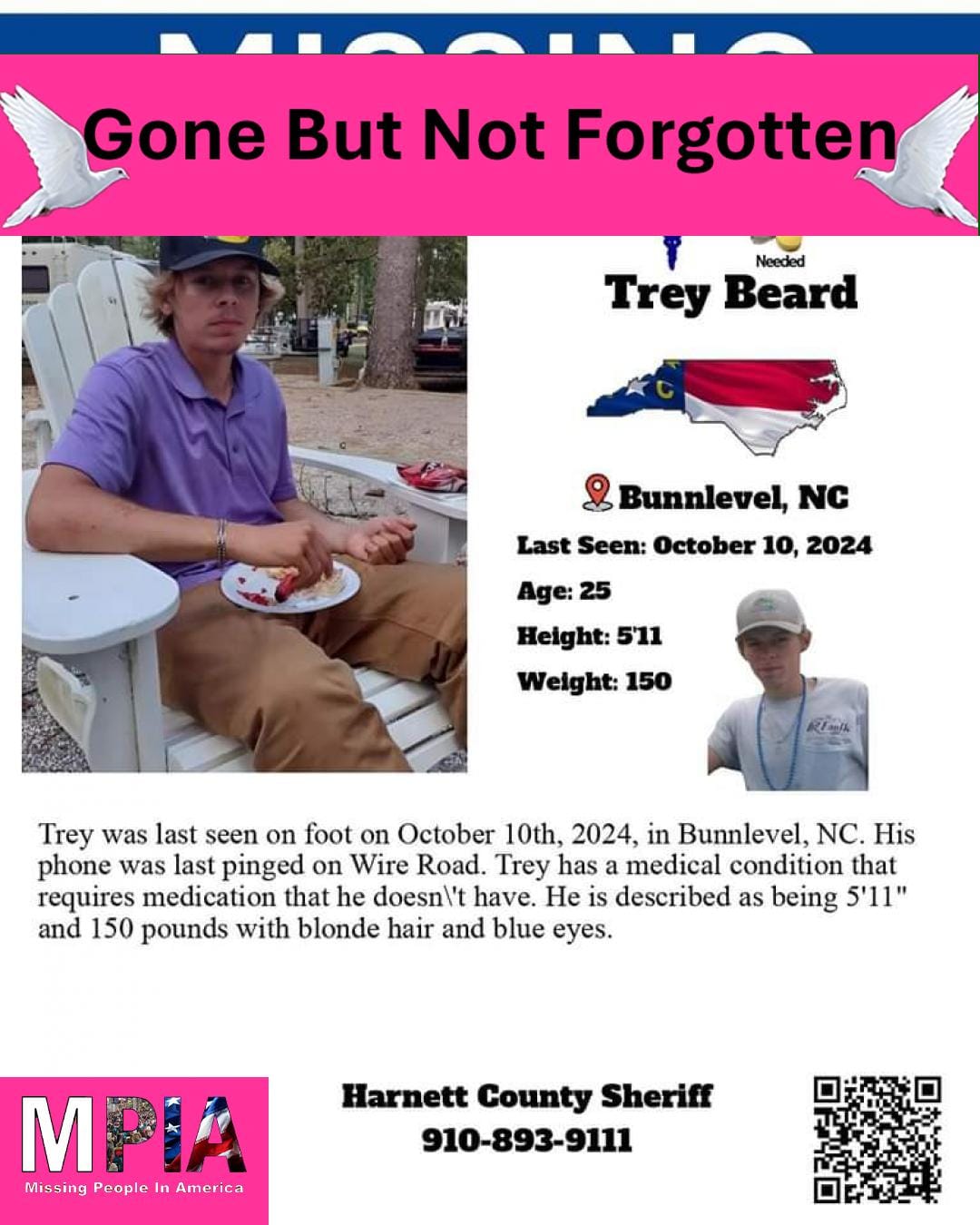 Update sadly, he has been... - Missing People In America | Facebook
