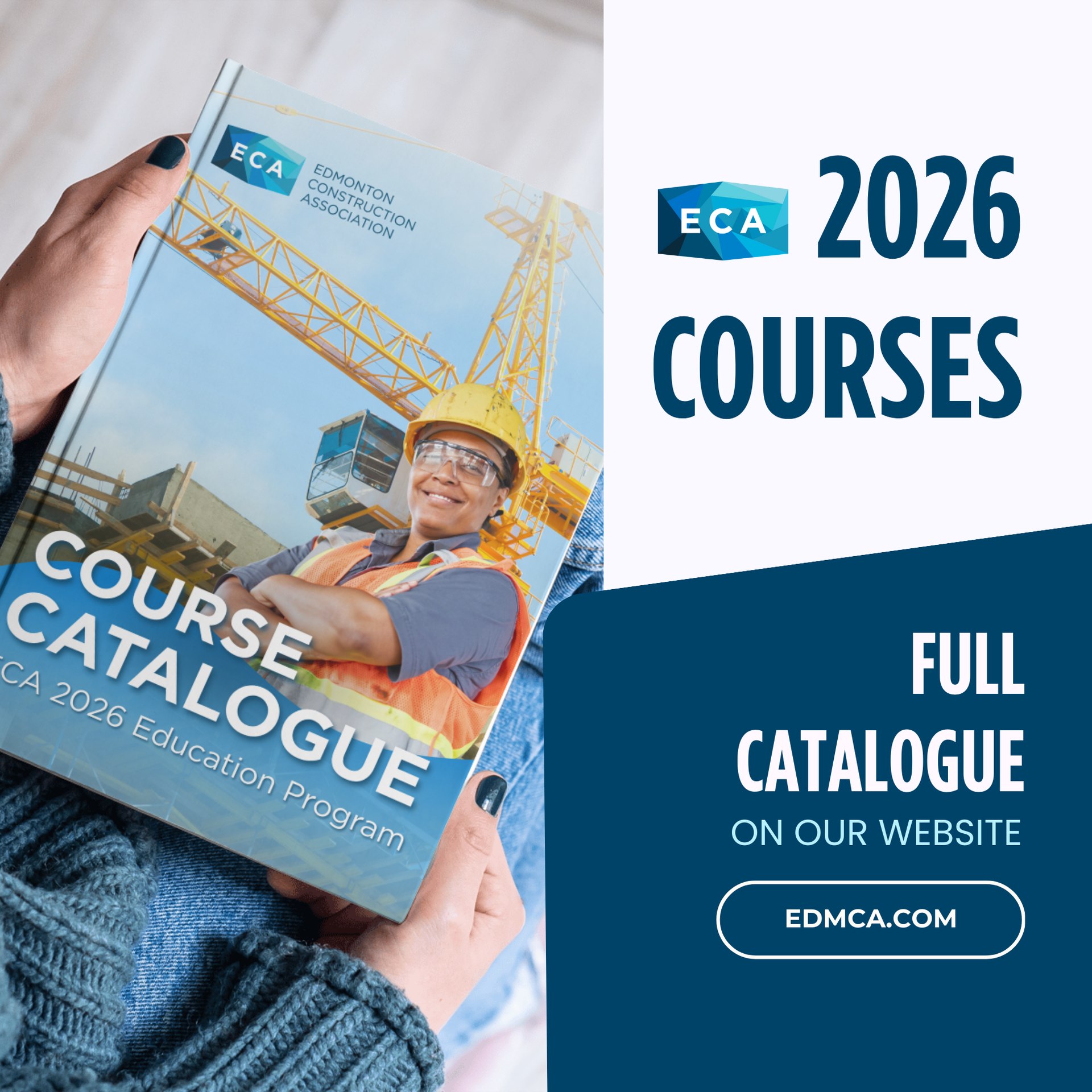 Edmonton - Our 2026 Course Catalogue has launched! 🎉 At the ECA, we ...