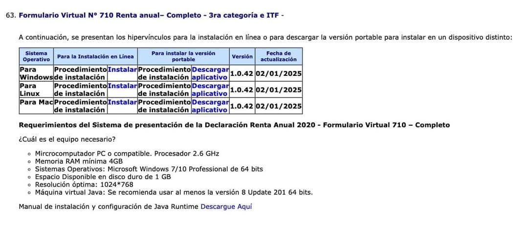 YA ESTA DISPONIBLE EL FORMULARIO 710 PARA DJA 2024 Formulario Virtual N ...