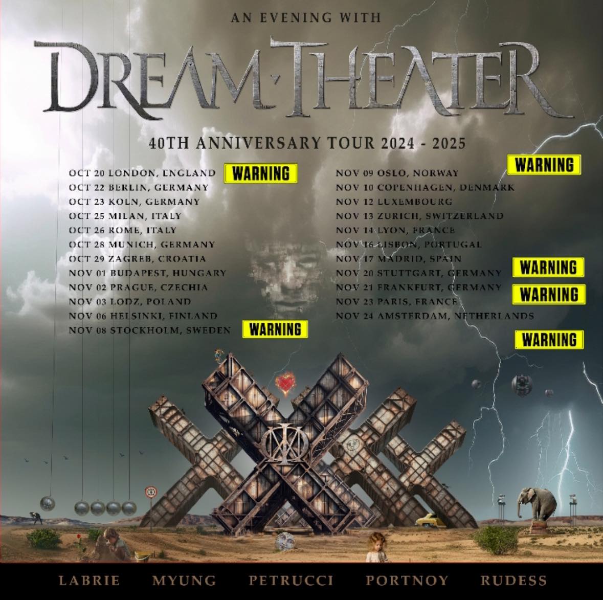 Tickets are going fast for the 1st Leg of our 40th Anniversary