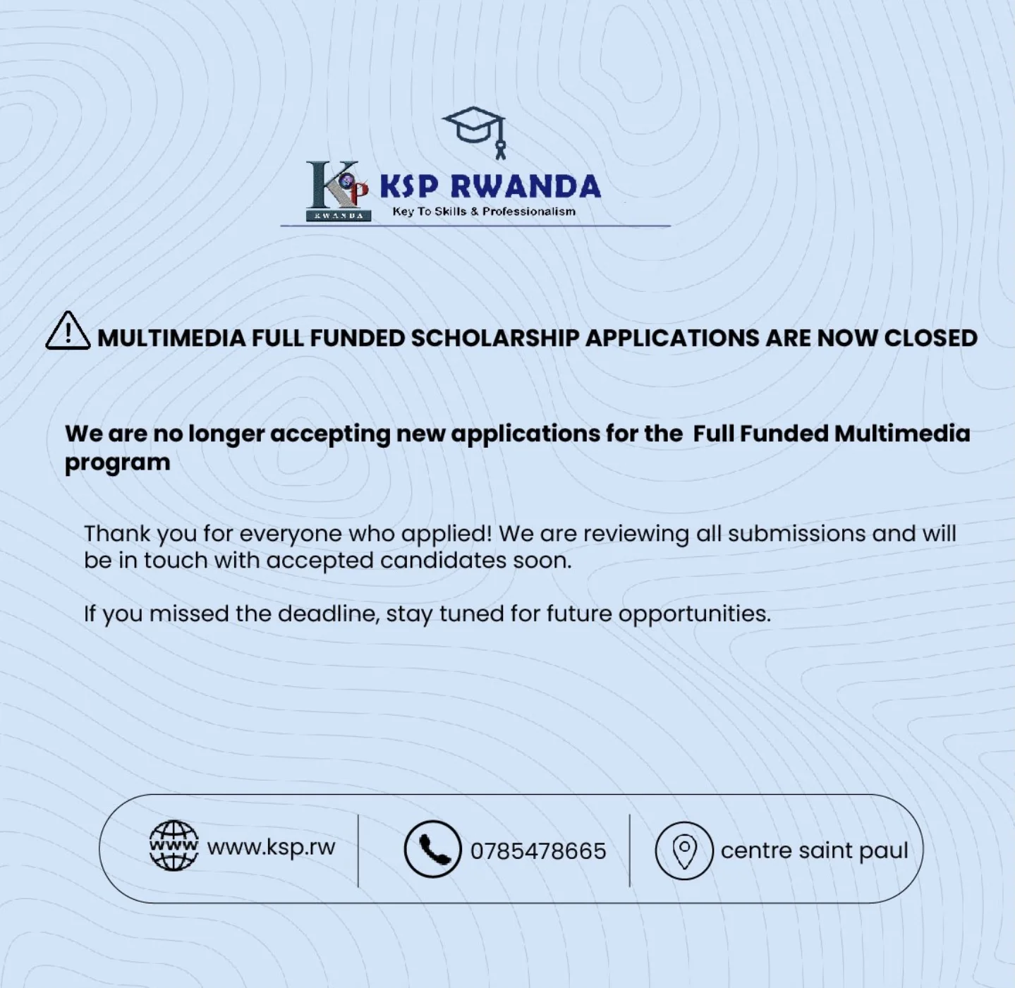 Applications for FULL... - Key to Skills and Proffessionalism | Facebook