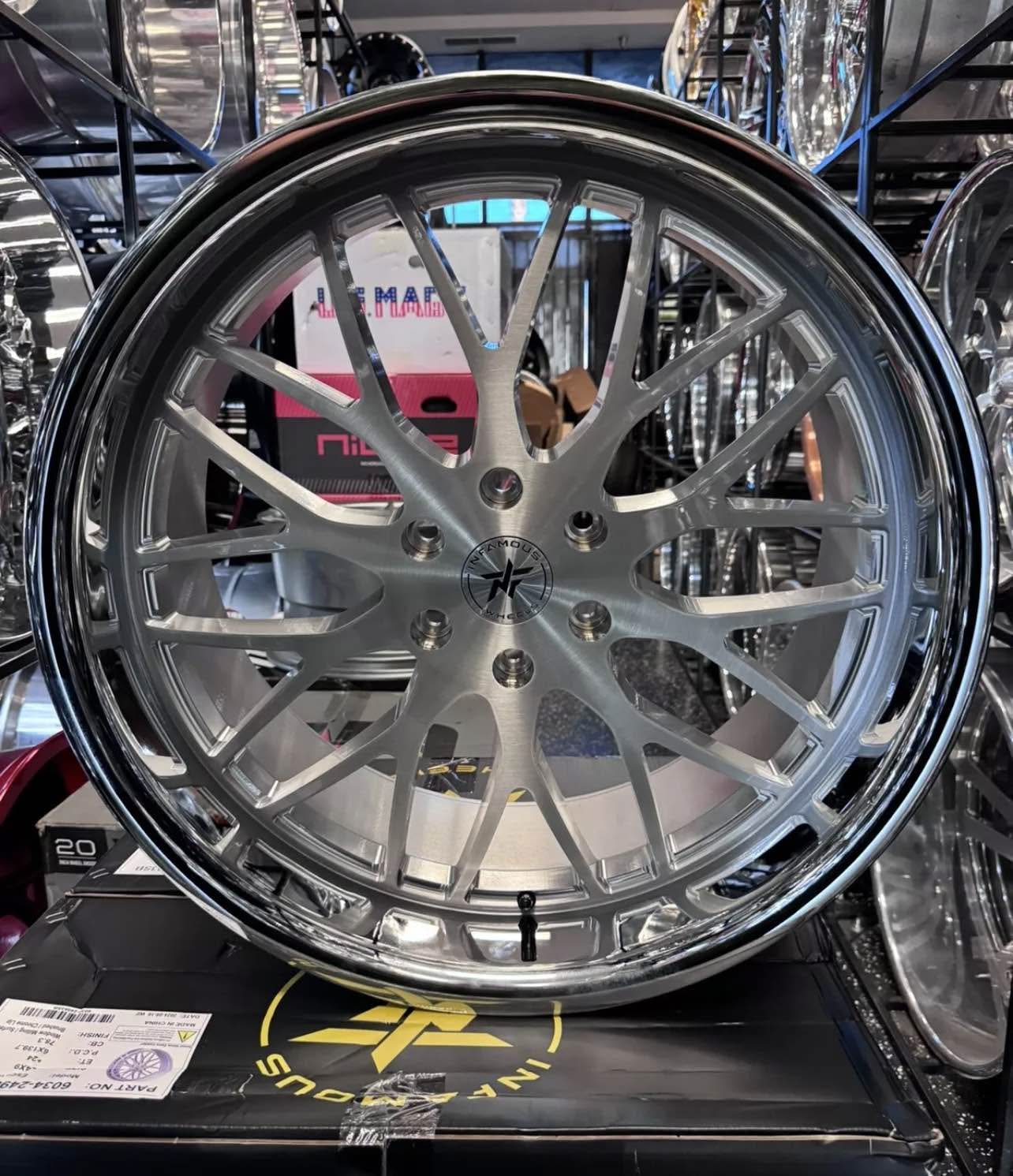 infamous racing wheels. read description - Car Wheels, Tires & Parts ...