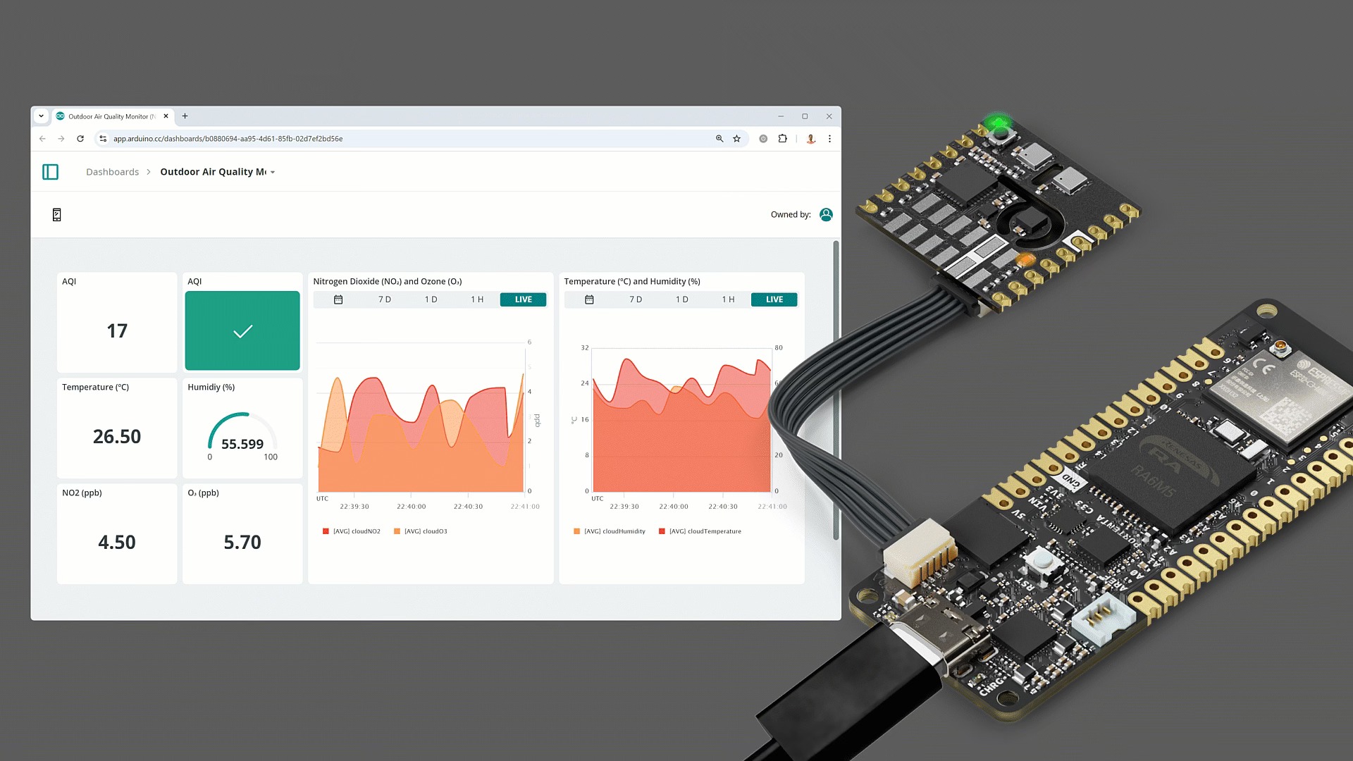 Arduino - Air pollution is a growing concern in urban and...