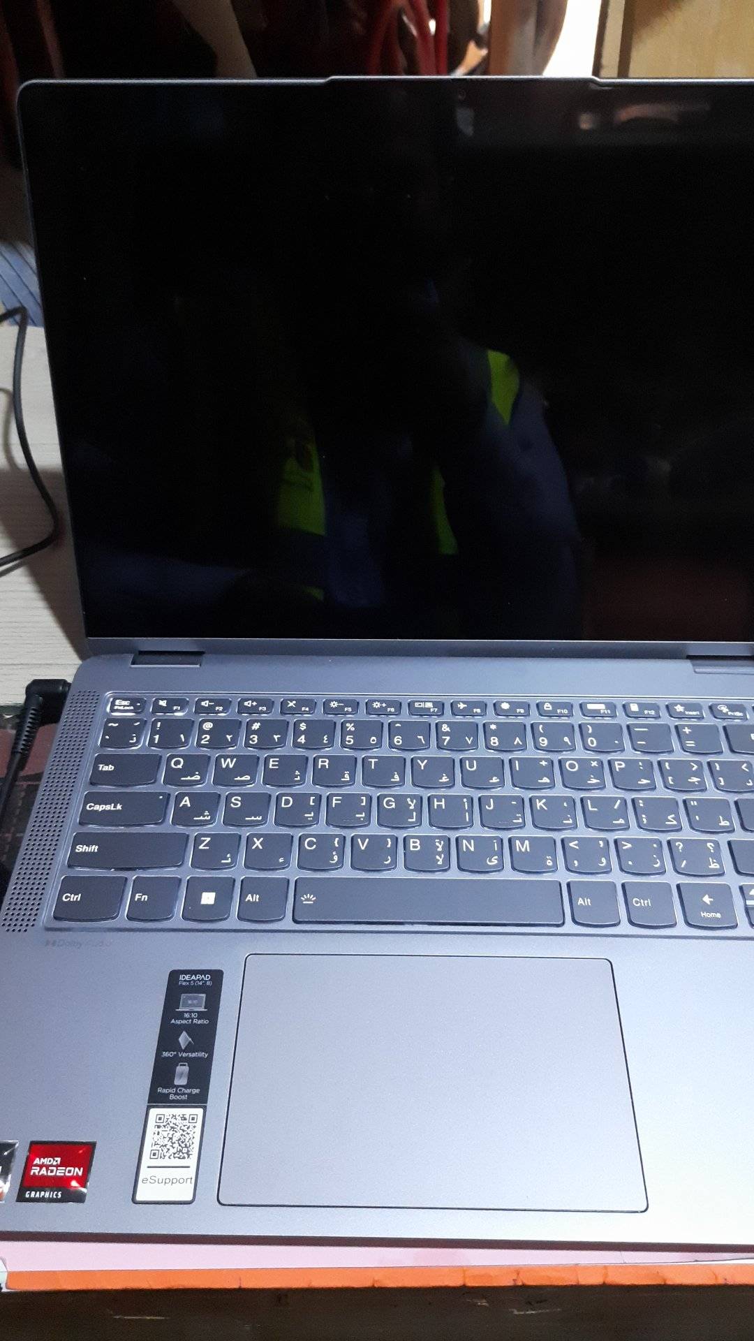 lenovo new laptop 10/10 condition touch screen 360° foldable 2