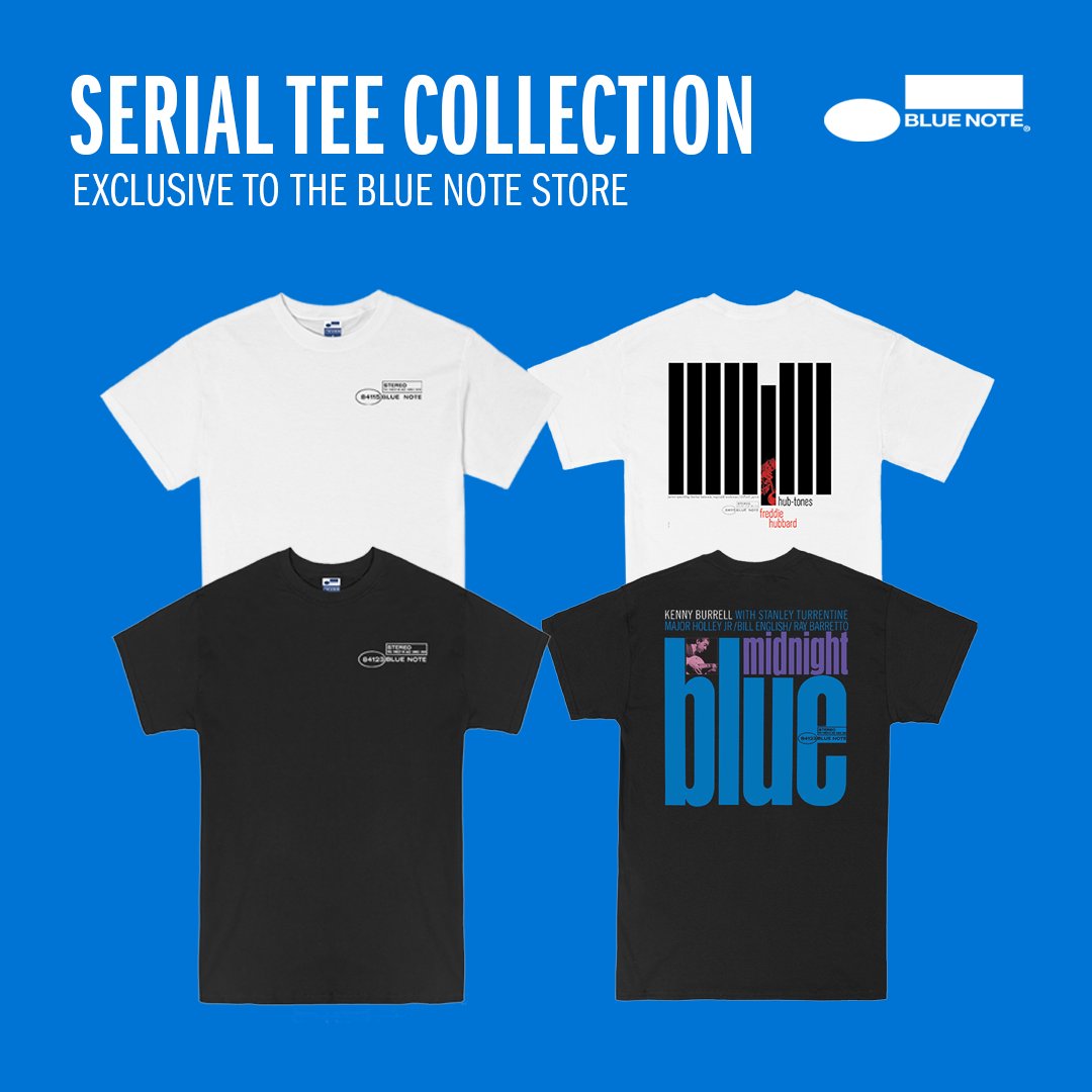 New designs in our Serial Tee... - Blue Note Records