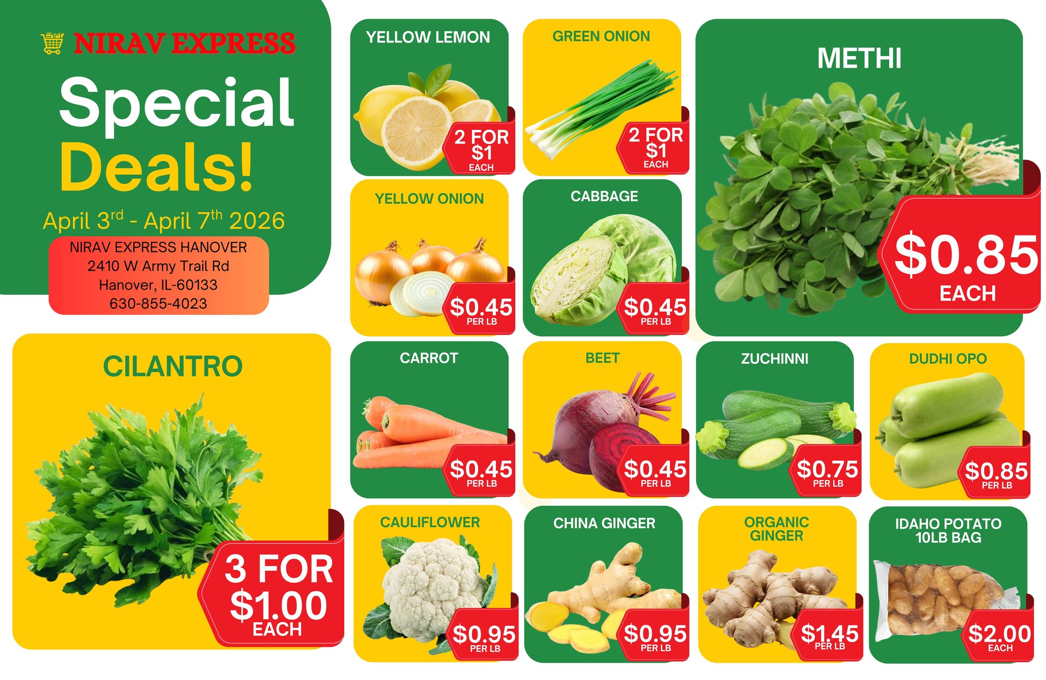🚨 Weekly Deal Alert! 🚨 Stock up on fresh produce grocery items