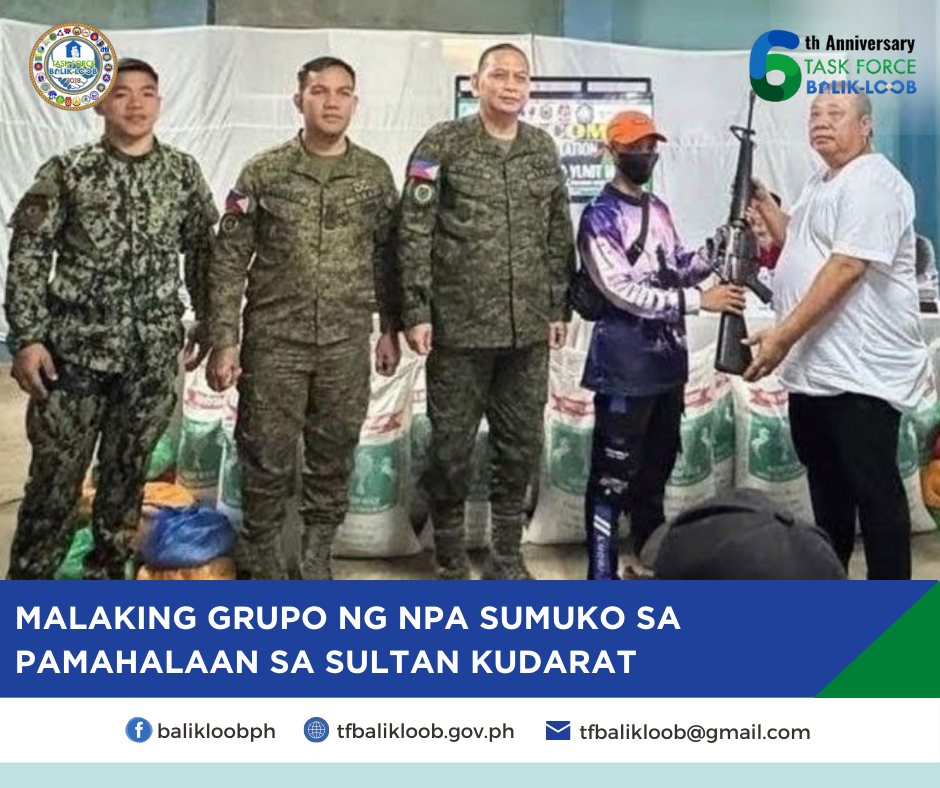 Kusang-loob na sumuko sa... - Task Force Balik-Loob | Facebook