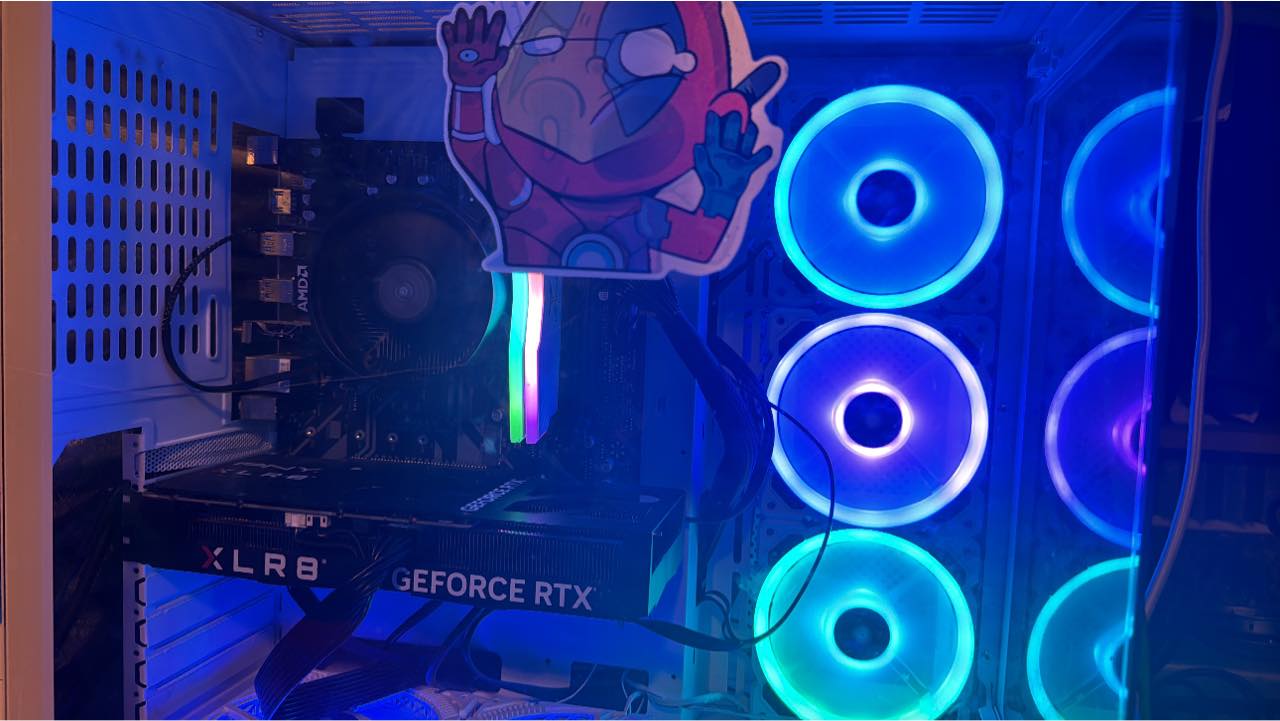 Ryzen 9 5900x and GeForce RTX 4060ti pc build