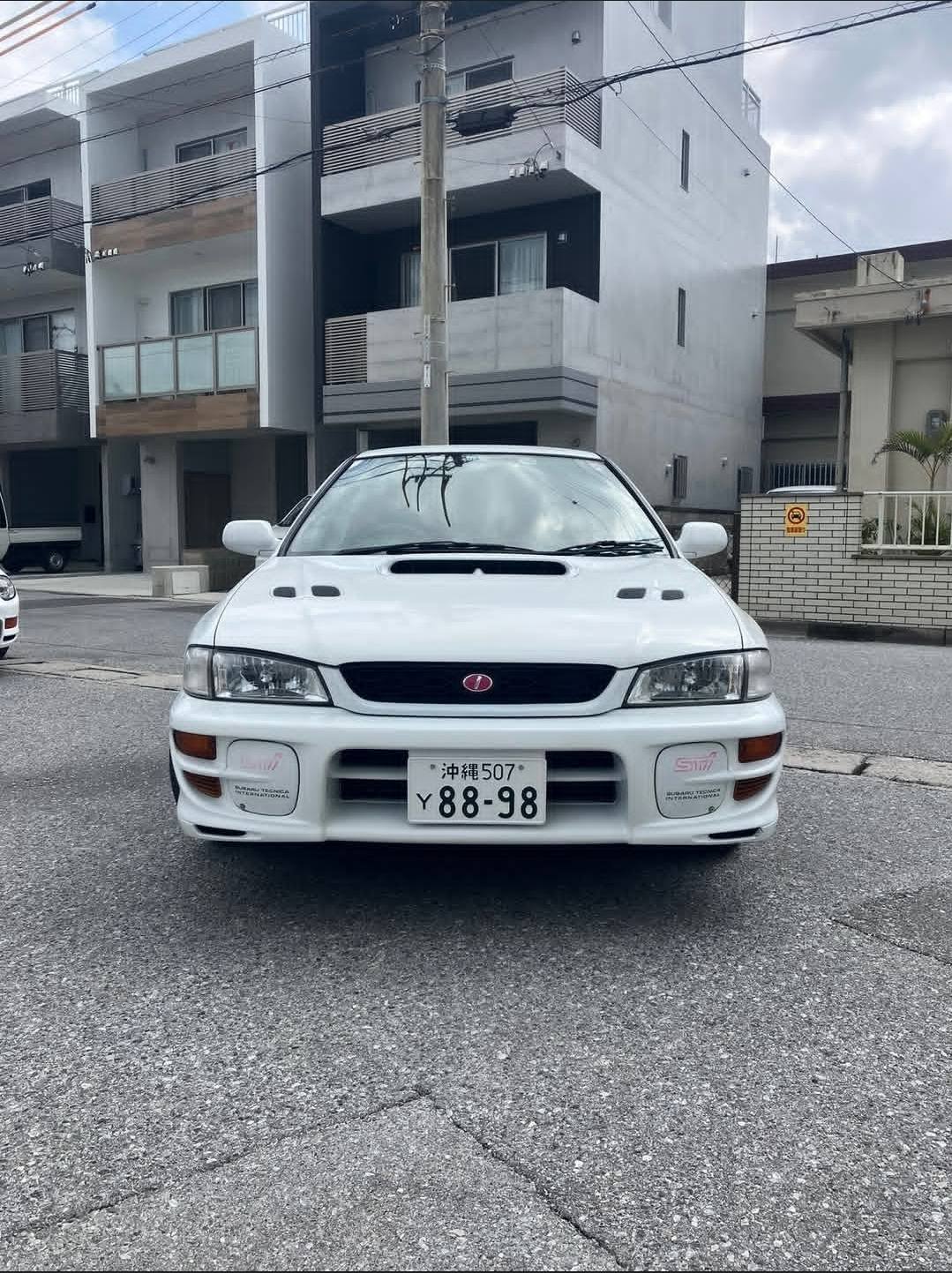 Stolen Subaru Impreza WRX GF8 STI in Queen Anne, Seattle, WA
