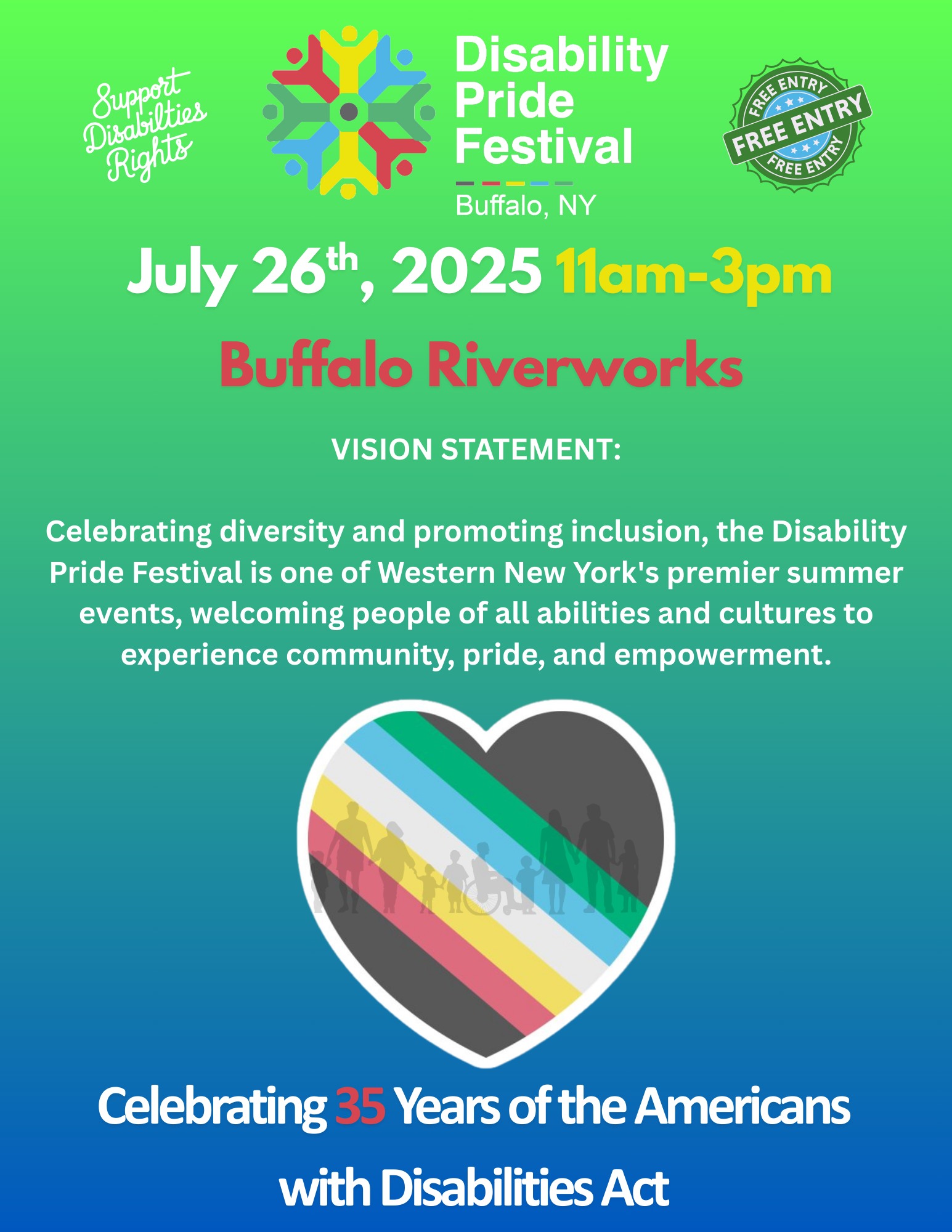 📣 Our Vision Statement 📣... - Disability Pride of WNY | Facebook