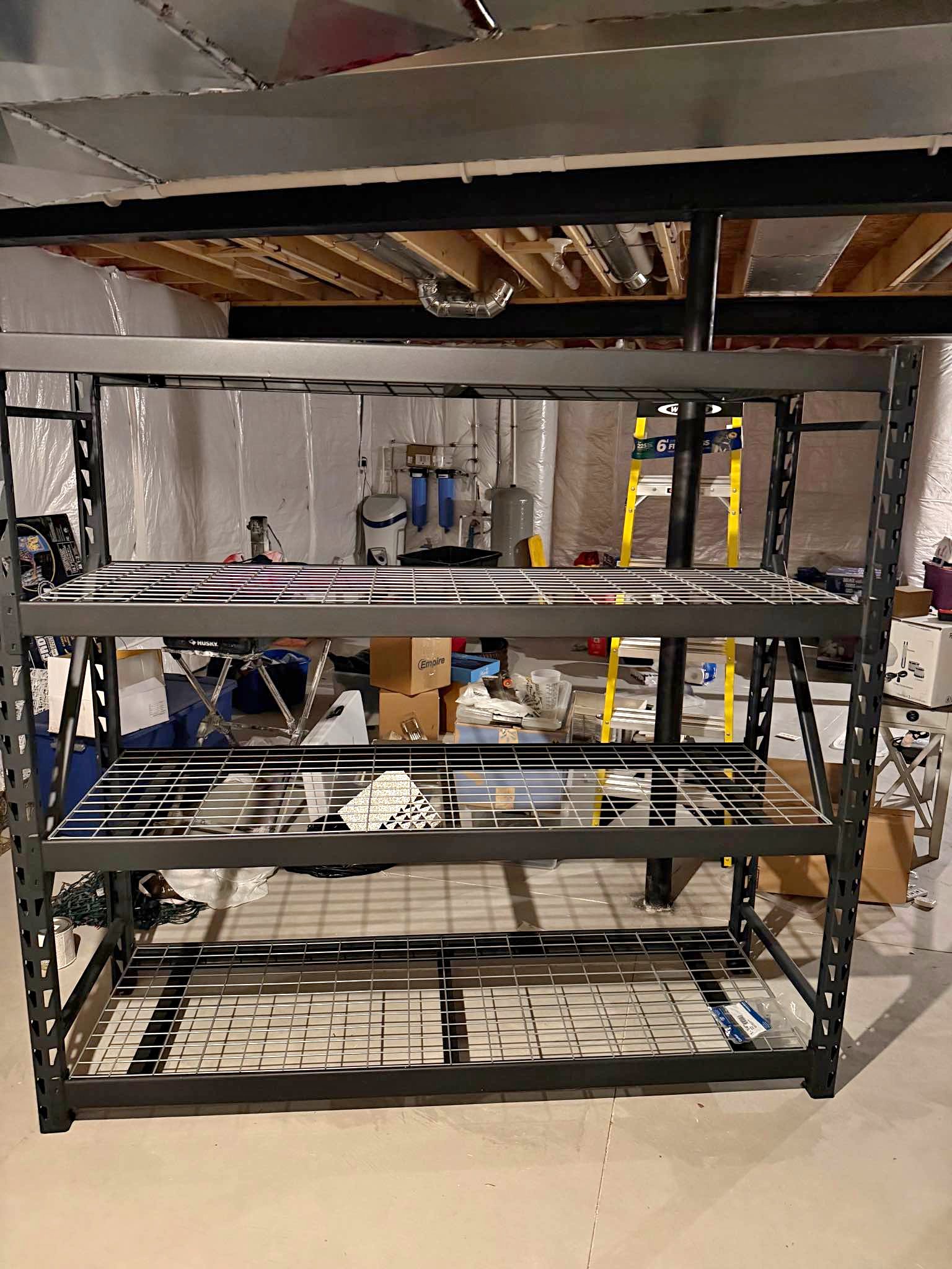 Heavy duty storage rack (Menards brand) - Dish Racks - Hartland ...