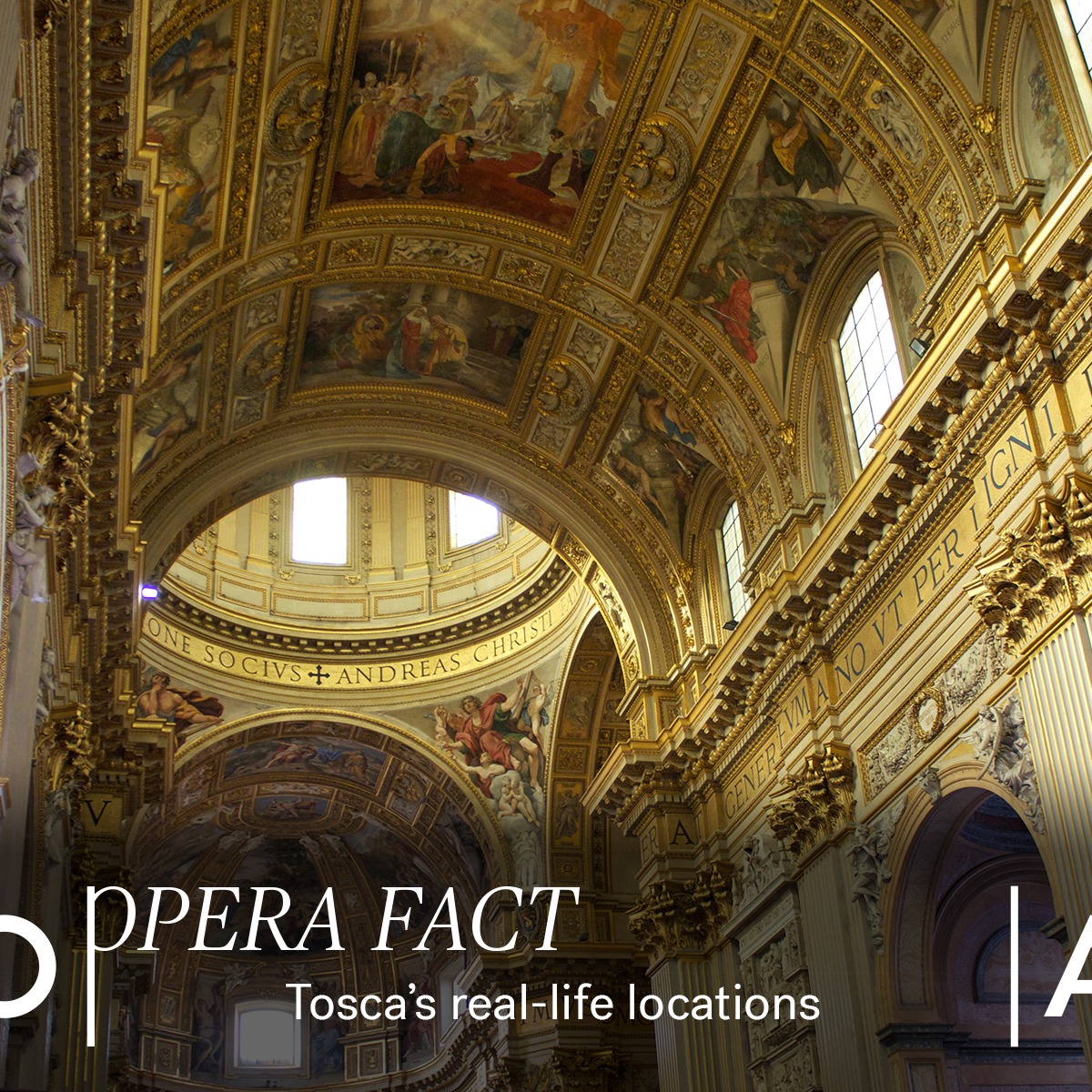 Opera - Did you know... Each act of Tosca is set in a real location in ...