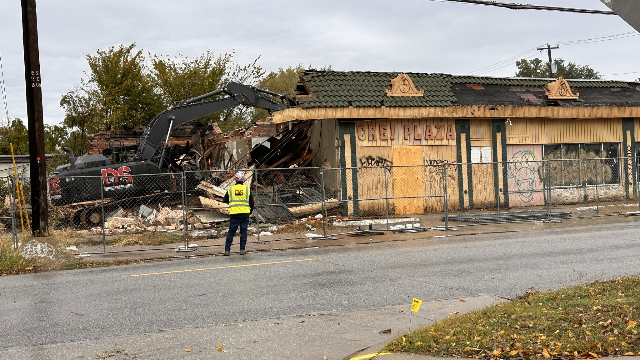 🚧 Construction Update: Do you remember the Plaza on the corner of ...