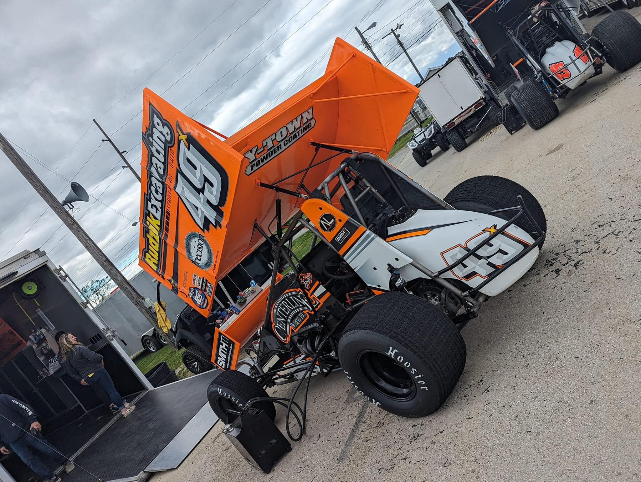 Tim - Tim Shaffer and the Rudzik Excavating 49x In the house at Attica ...