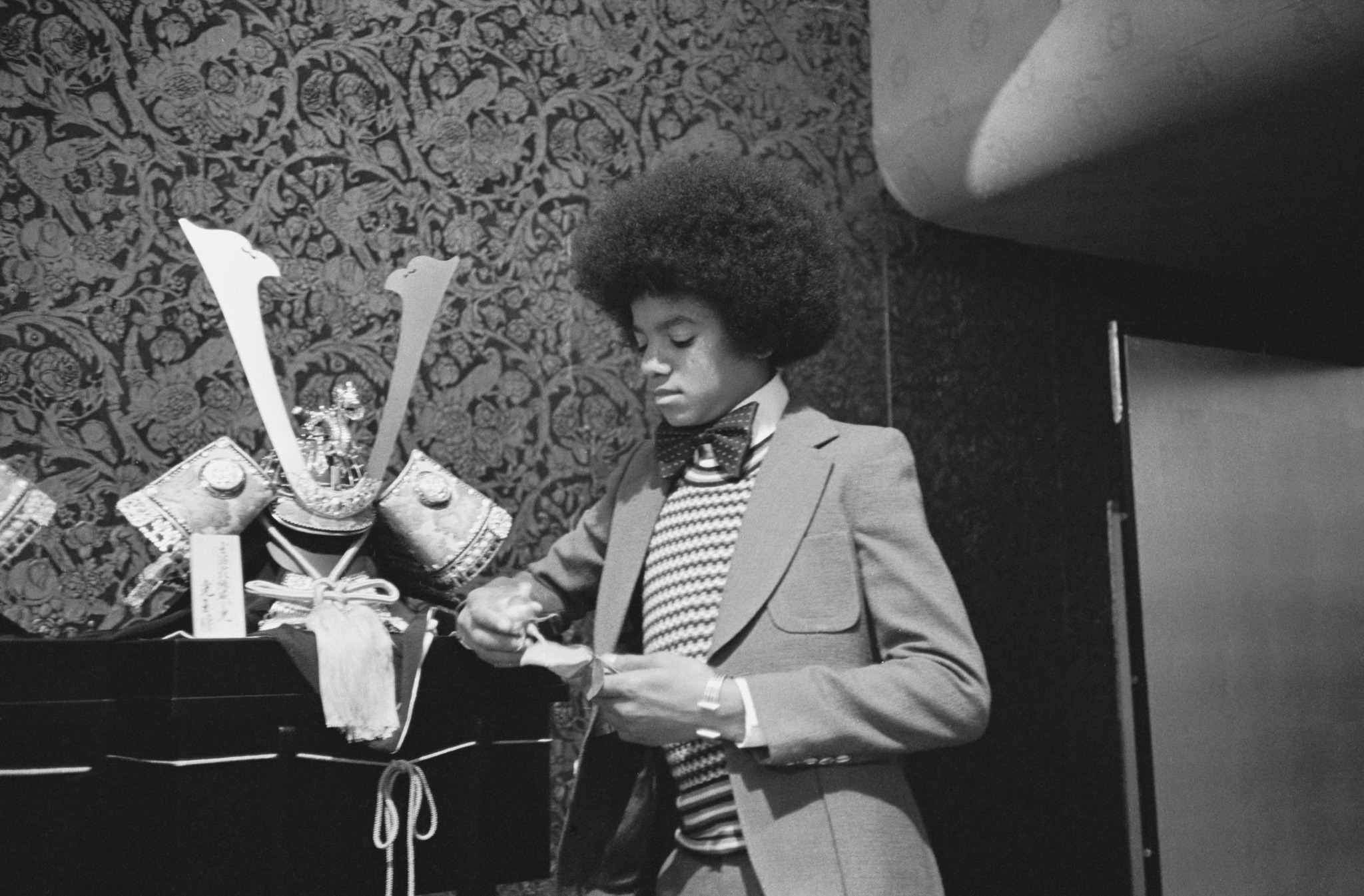 Photos of Michael's first trip to Japan in early May 1973, on tour
