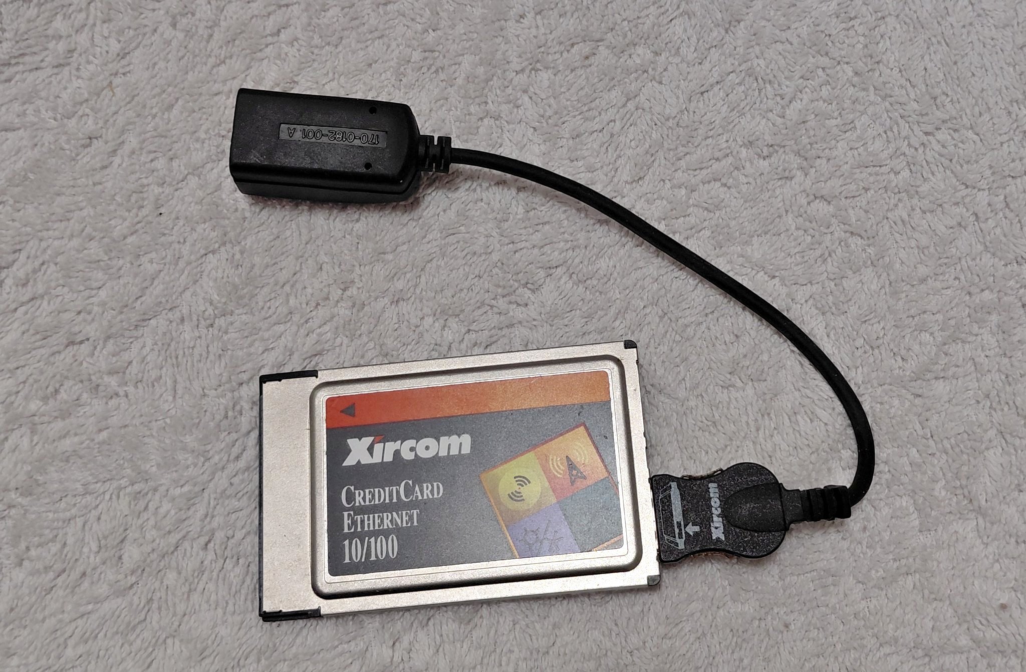 Xircom Credit Card Ethernet 10/100 with cable - Cables & Adapters ...