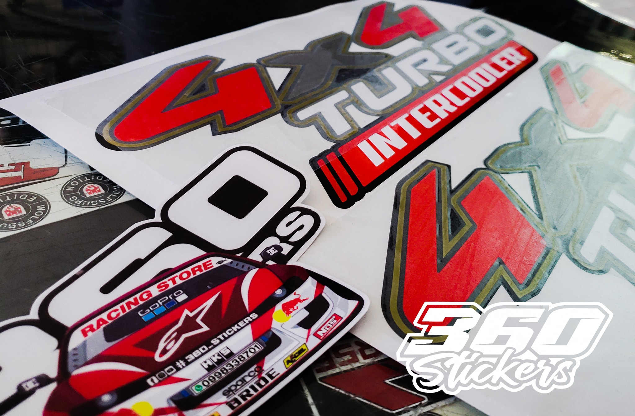 🔥STICKERS 4x4 TURBO... - 360 STICKERS / Racing Store