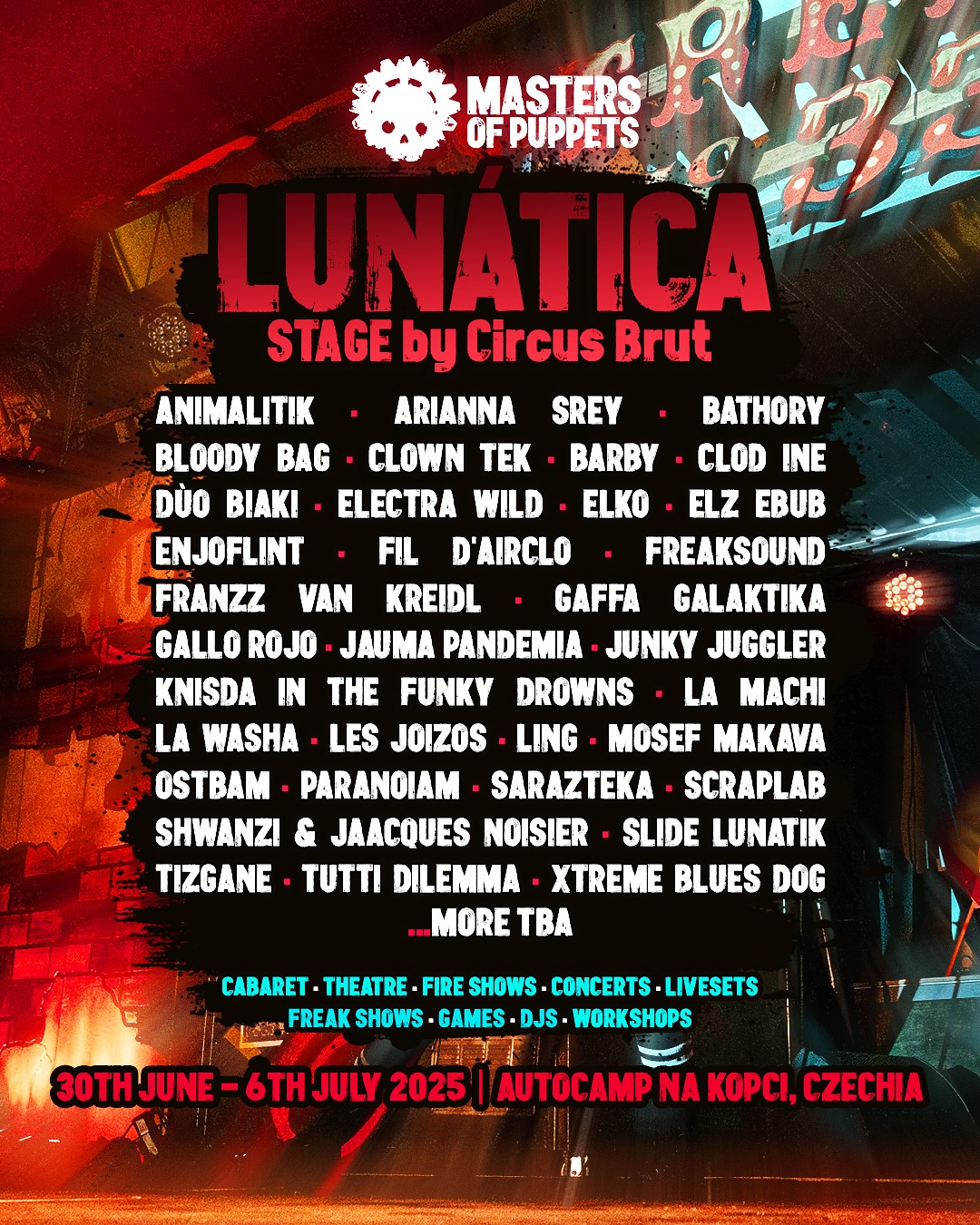 🎭 New for 2025: Welcome to our third realm – the Lunática Stage