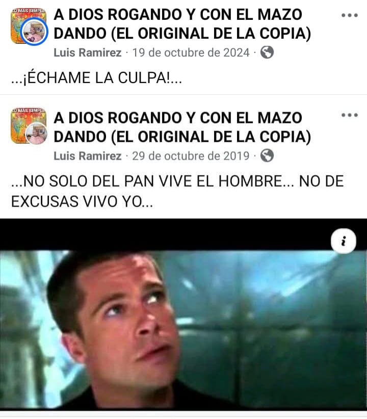 A DIOS ROGANDO Y CON EL MAZO DANDO (EL ORIGINAL DE LA COPIA) | Facebook