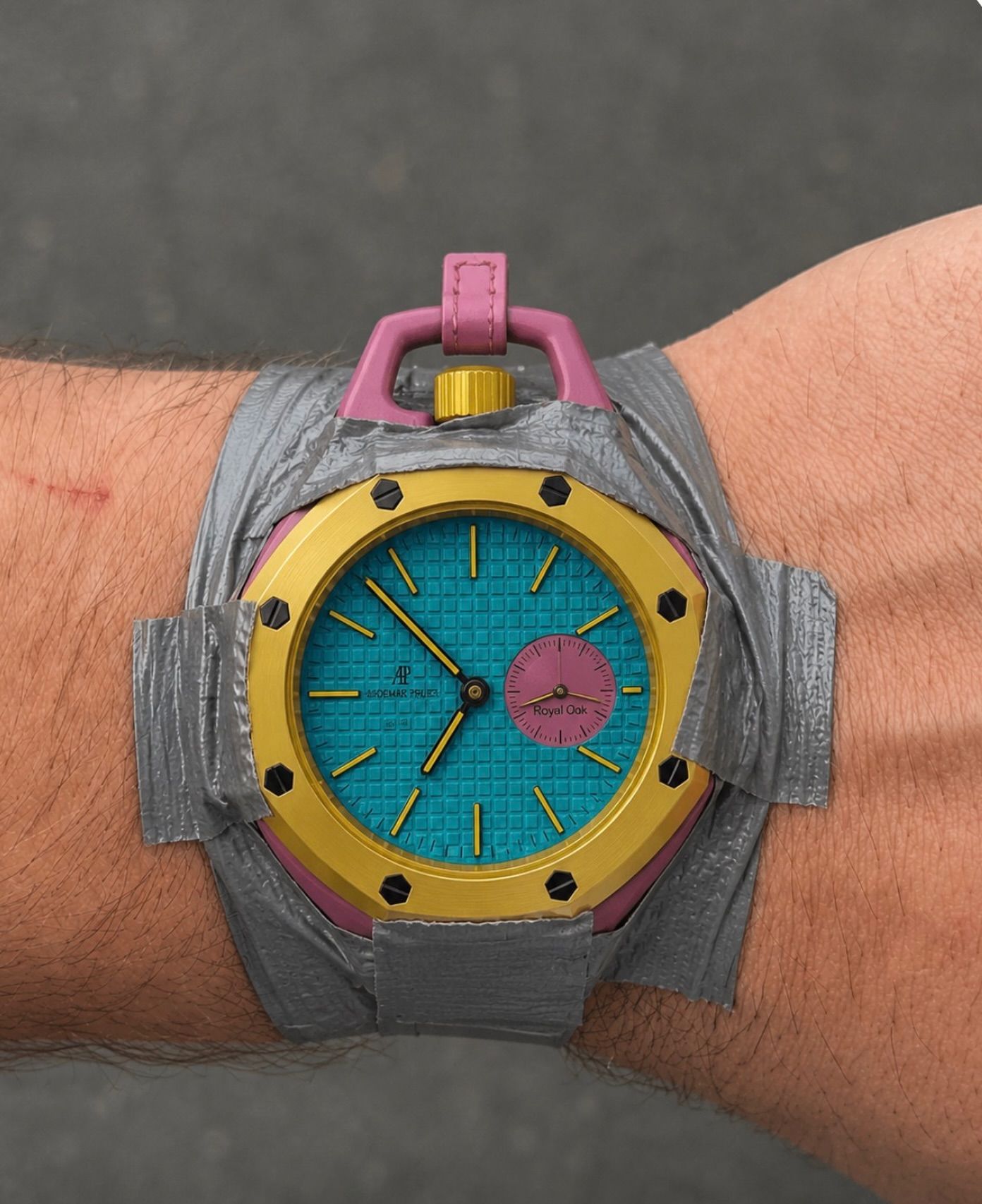 Me after getting that new 500 dollar Swatch AP: