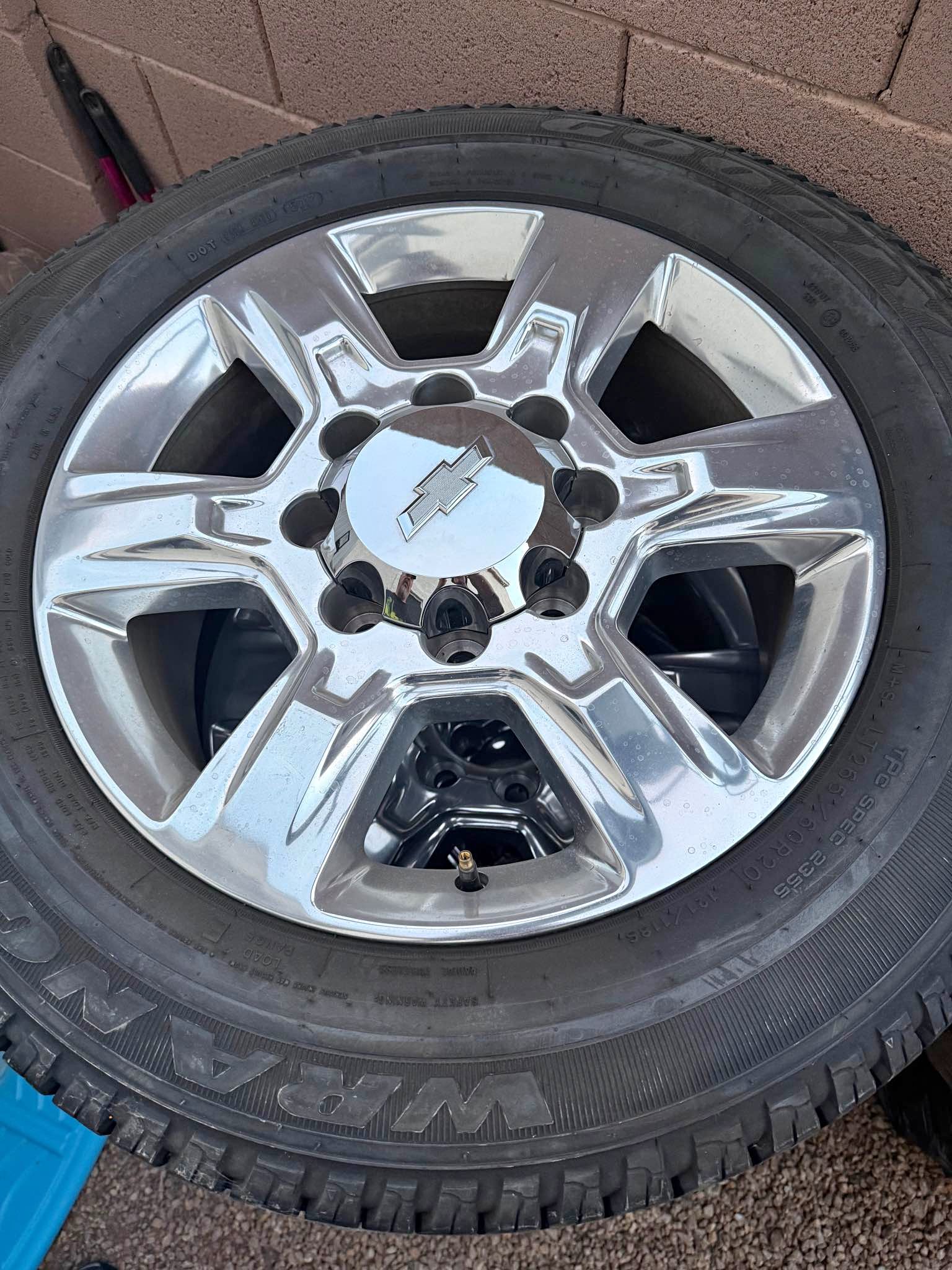 Chevrolet High Country wheels and tires. EXCELLENT CONDITION!!! - Car ...