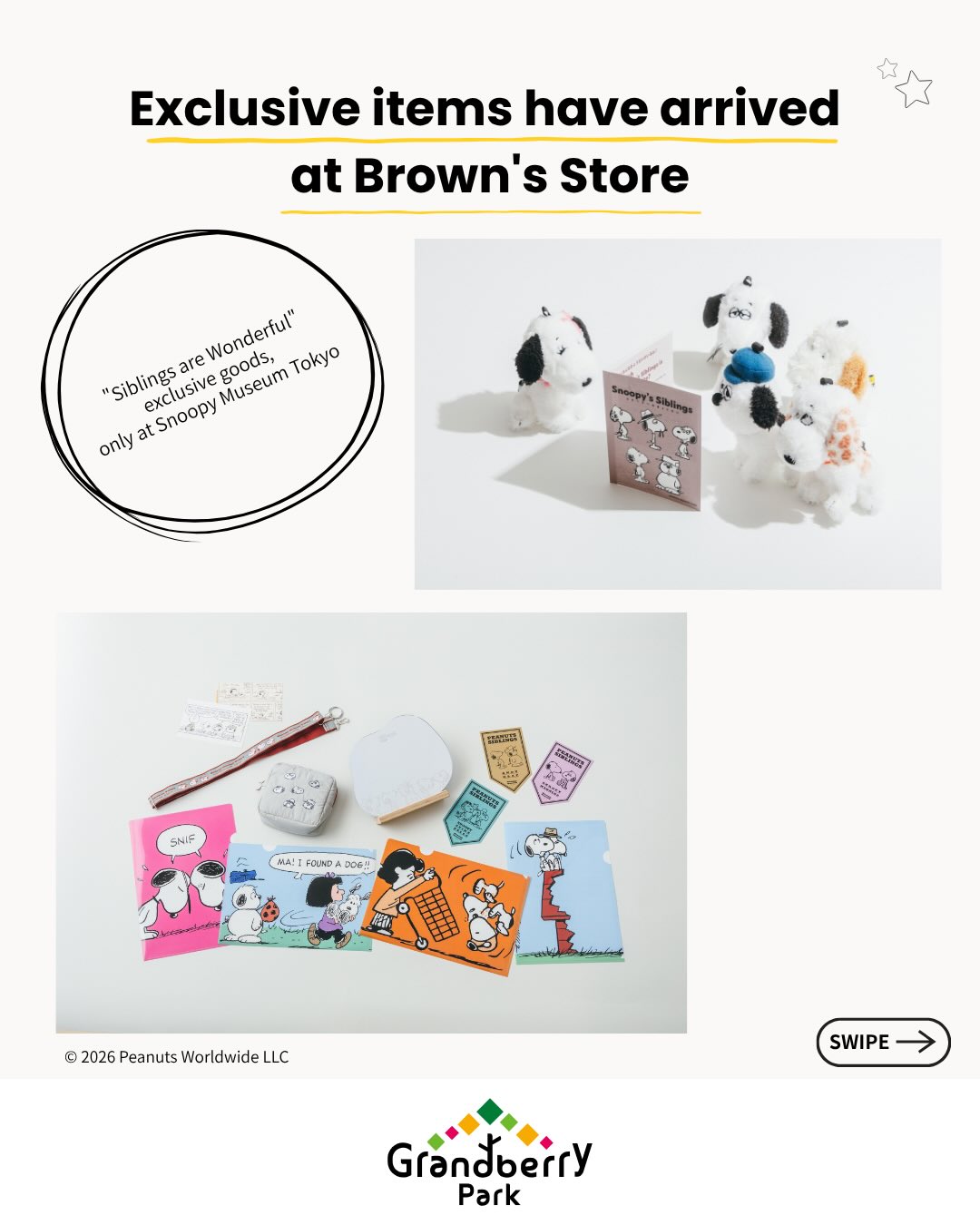 ✨ Snoopy Museum Tokyo presents a new special exhibition